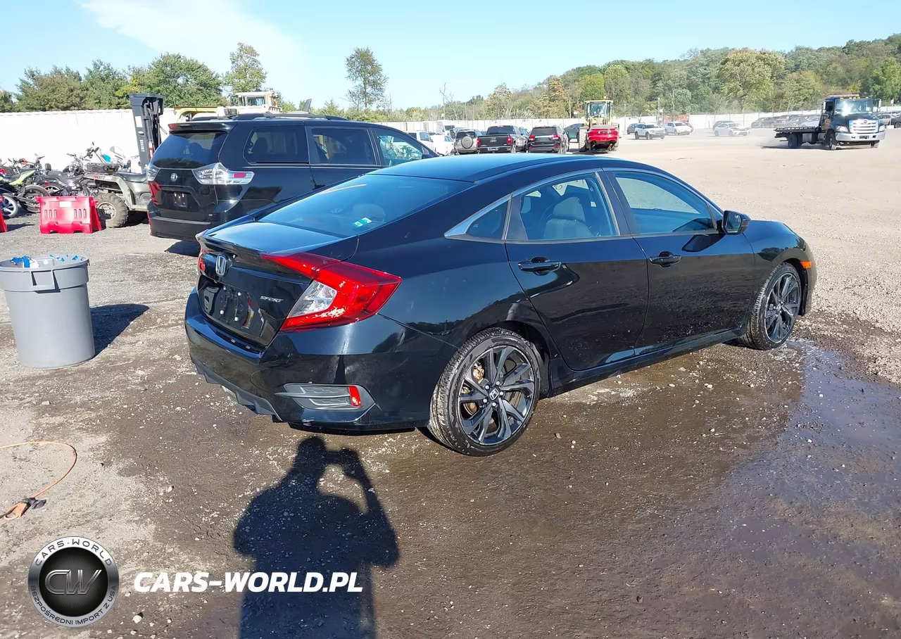 2021 Honda Civic Sport VIN:2HGFC2F81MH529535 - 4