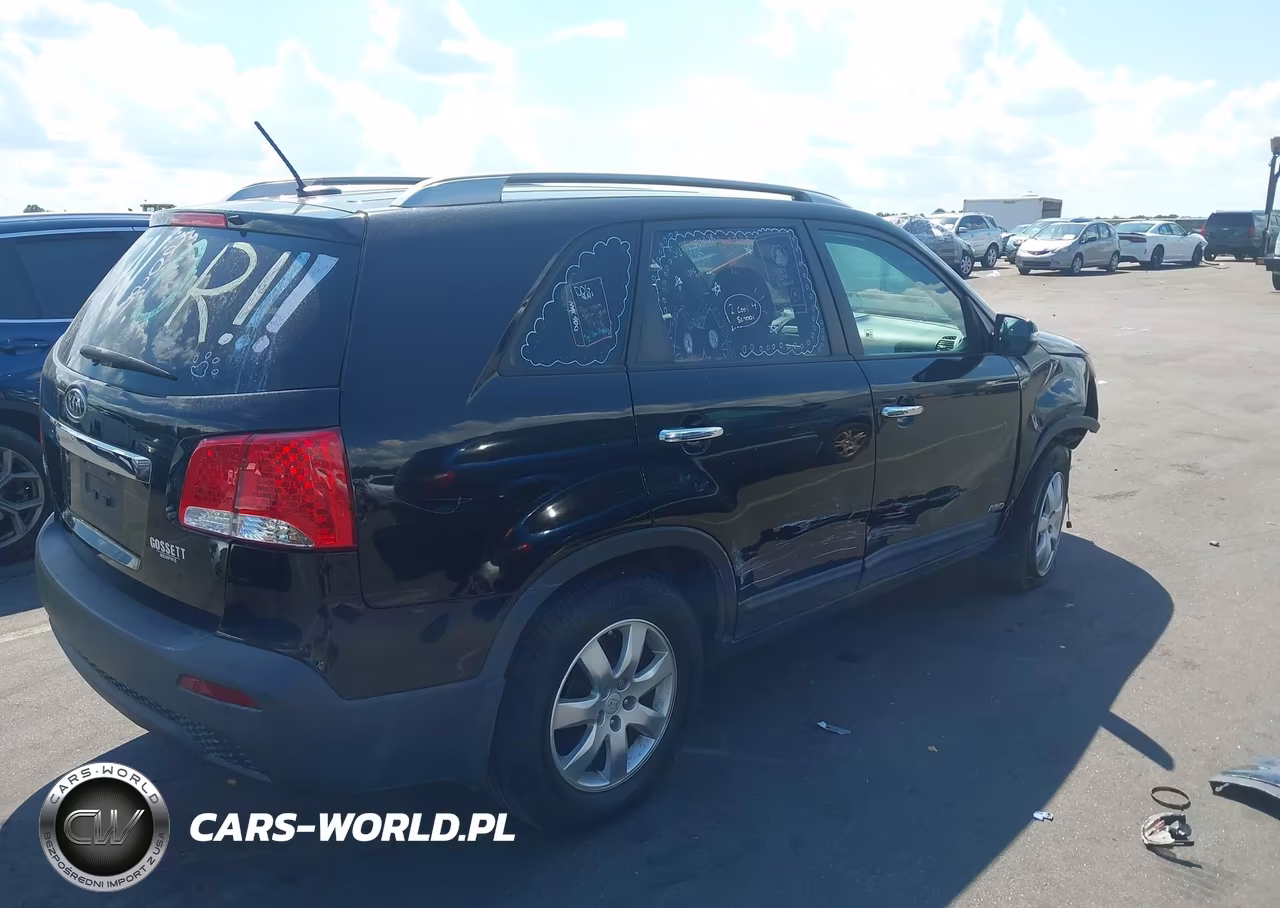2011 Kia Sorento Lx VIN:5XYKTCA16BG141435 - 4
