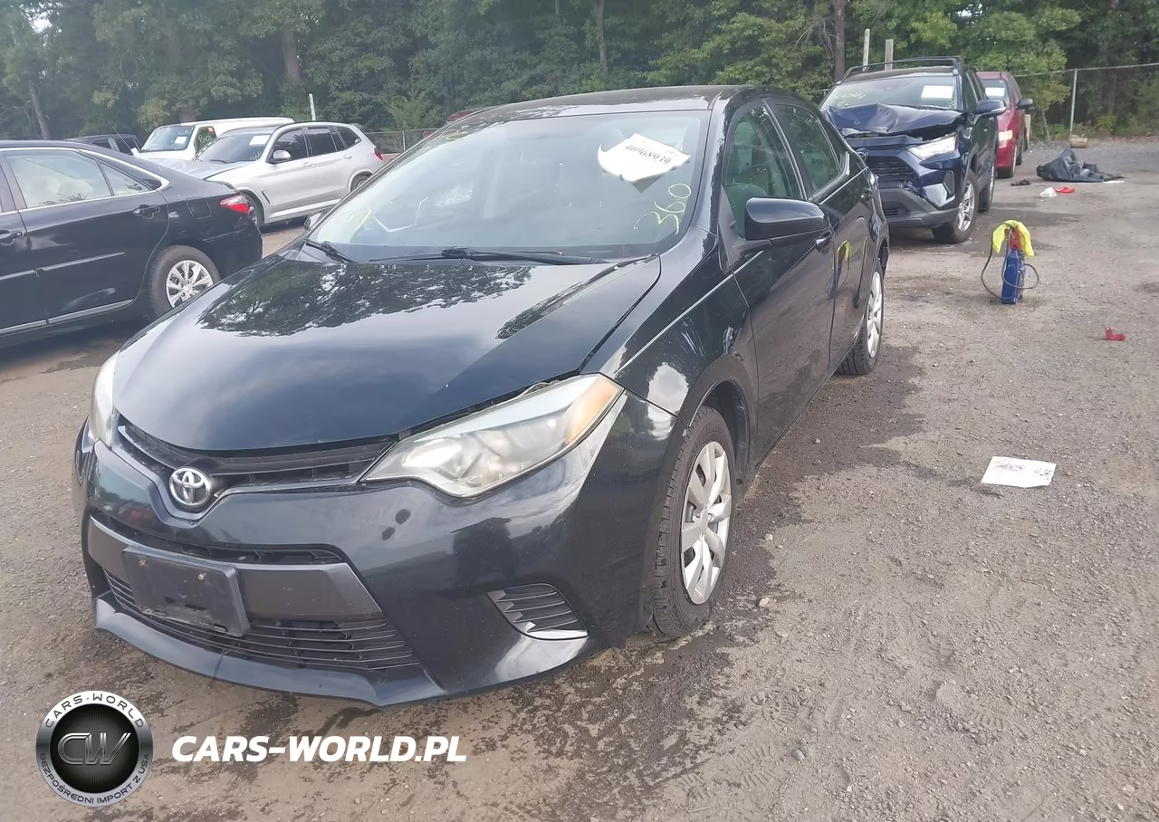 2016 Toyota Corolla Le VIN:2T1BURHE4GC622568 - 2