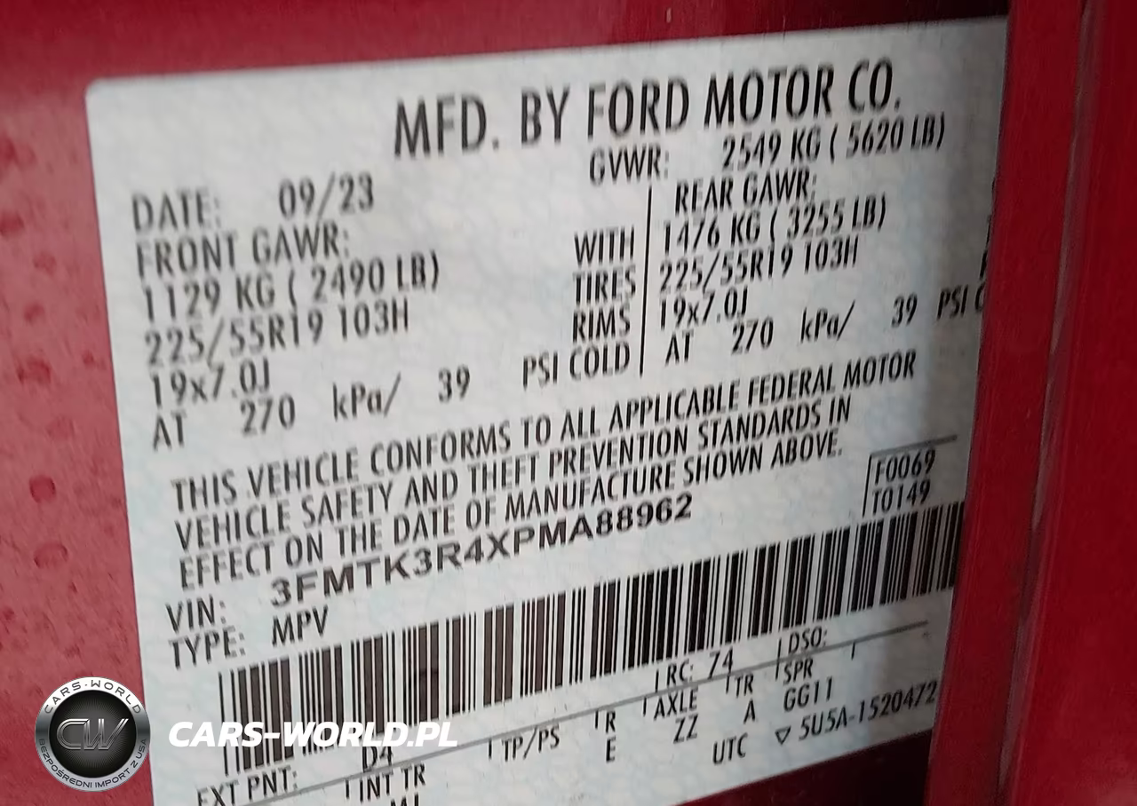 2023 Ford Mustang Mach-E Premium VIN:3FMTK3R4XPMA88962 - 9