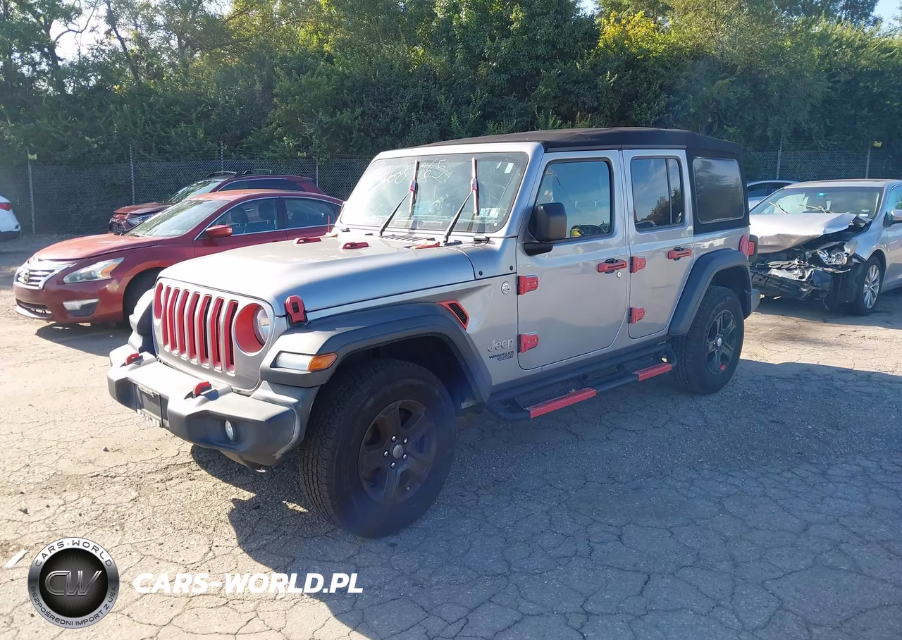 2019 Jeep Wrangler Unlimited Sport S 4X4 VIN:1C4HJXDGXKW582768 - 2