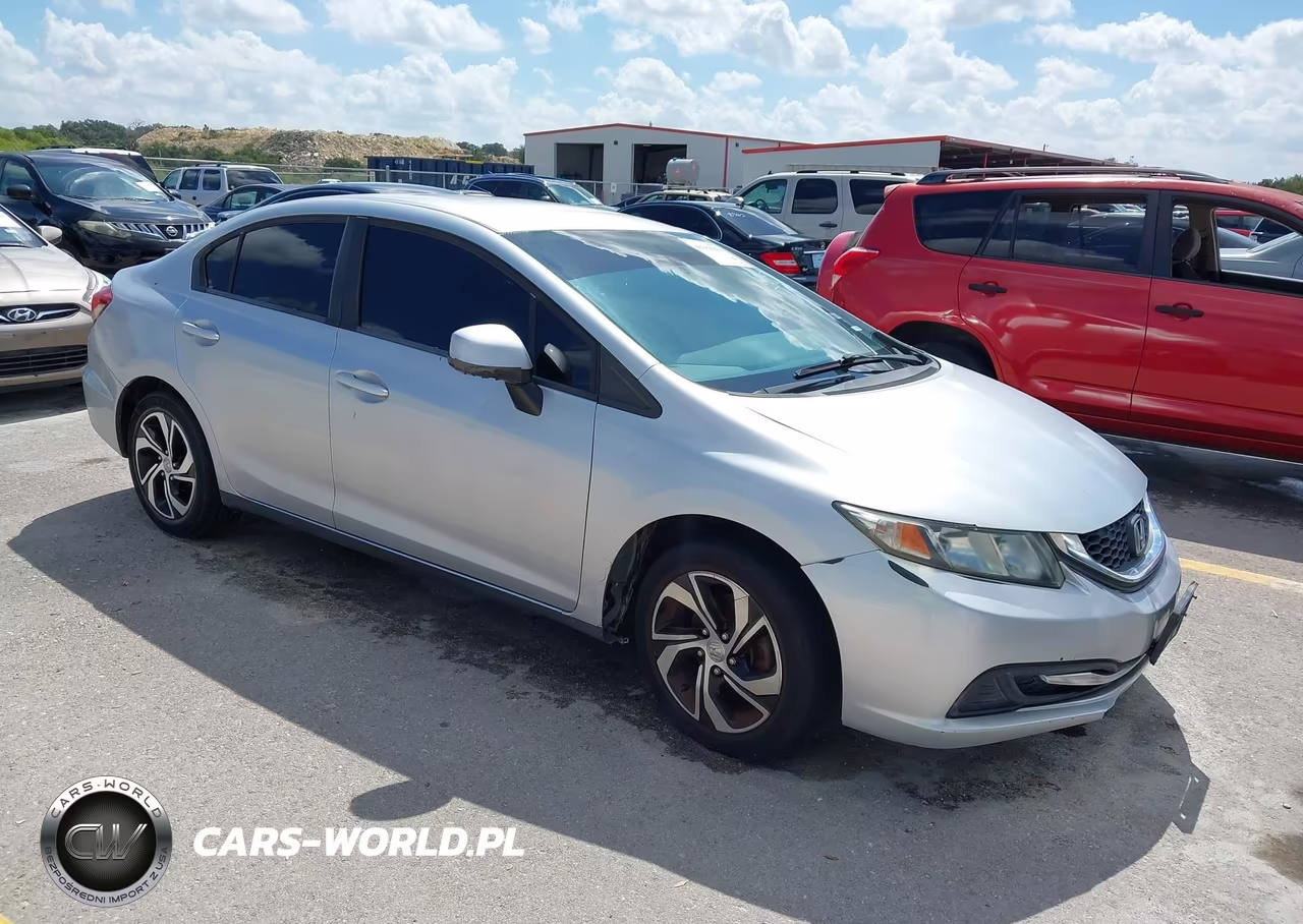 2013 Honda Civic Lx VIN:2HGFB2F52DH543470 - 1