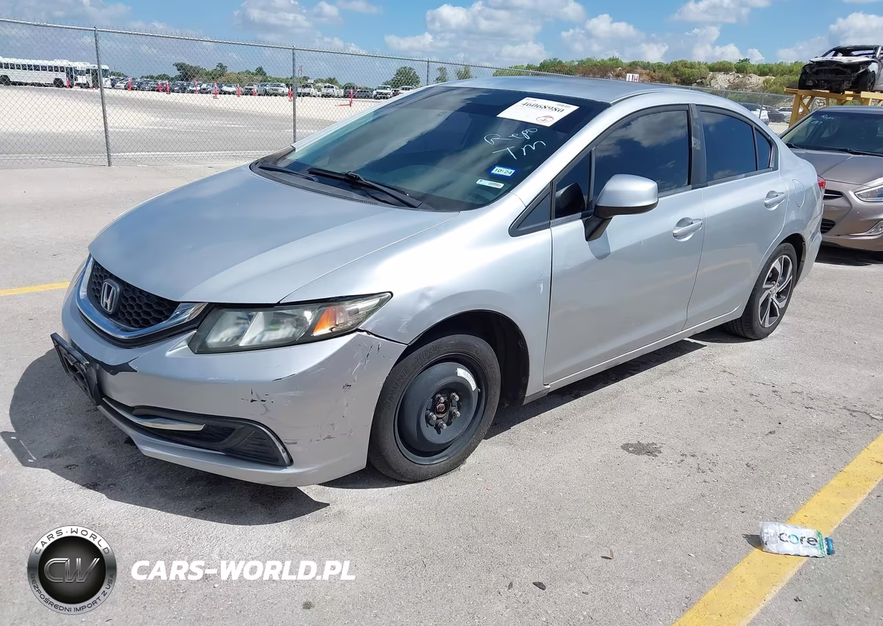 2013 Honda Civic Lx VIN:2HGFB2F52DH543470 - 2