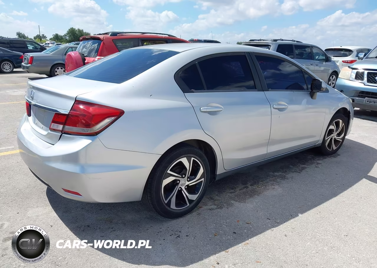 2013 Honda Civic Lx VIN:2HGFB2F52DH543470 - 4