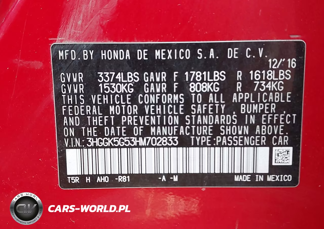 2017 Honda Fit Lx VIN:3HGGK5G53HM702833 - 9