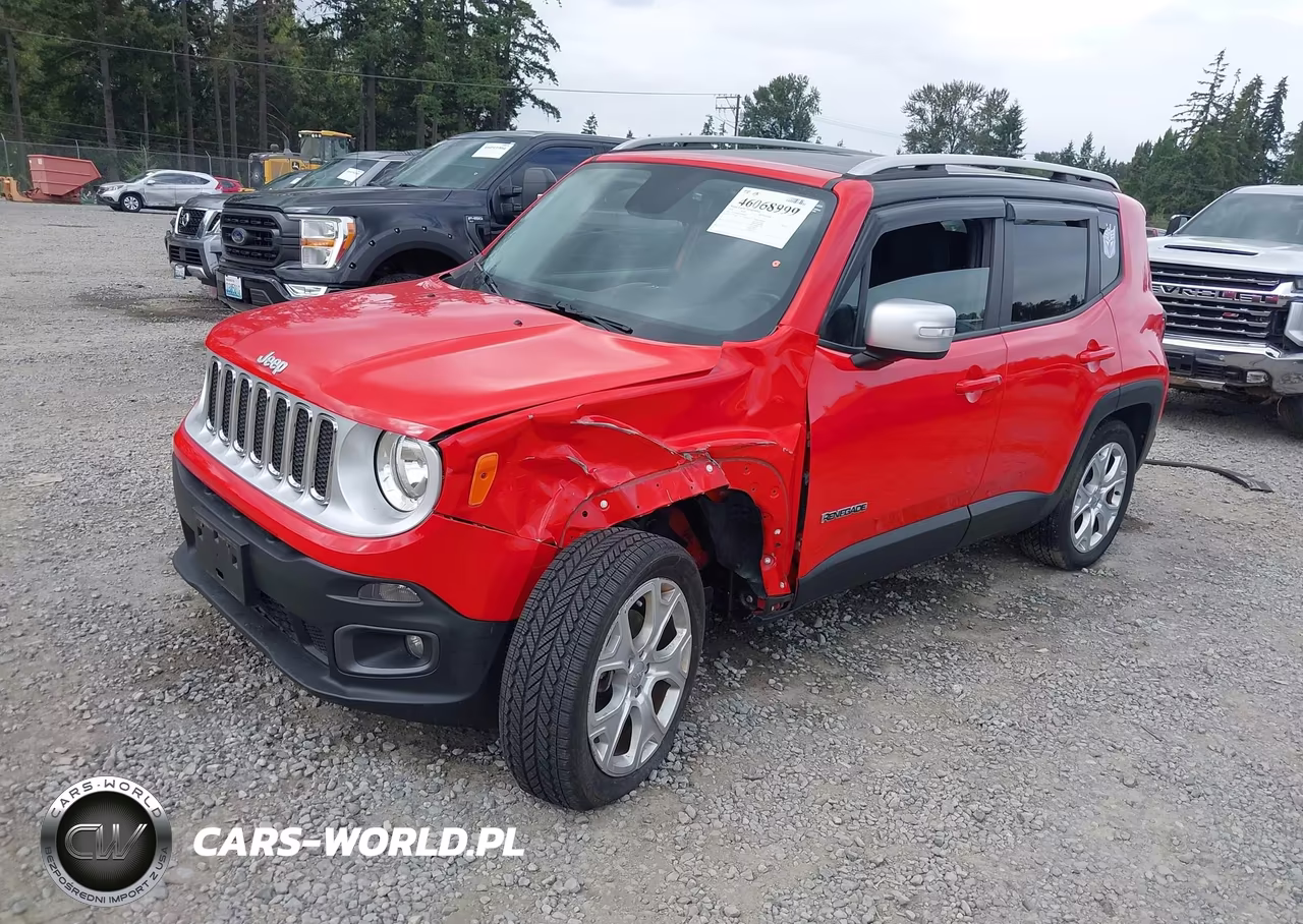 2016 Jeep Renegade Limited VIN:ZACCJBDT3GPD98142 - 2