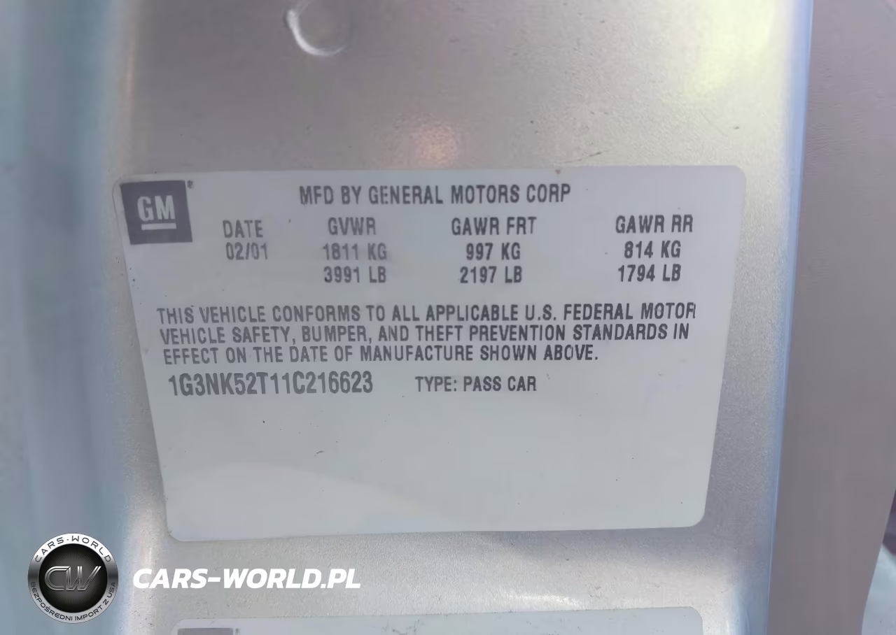 2001 Oldsmobile Alero Gx VIN:1G3NK52T11C216623 - 9