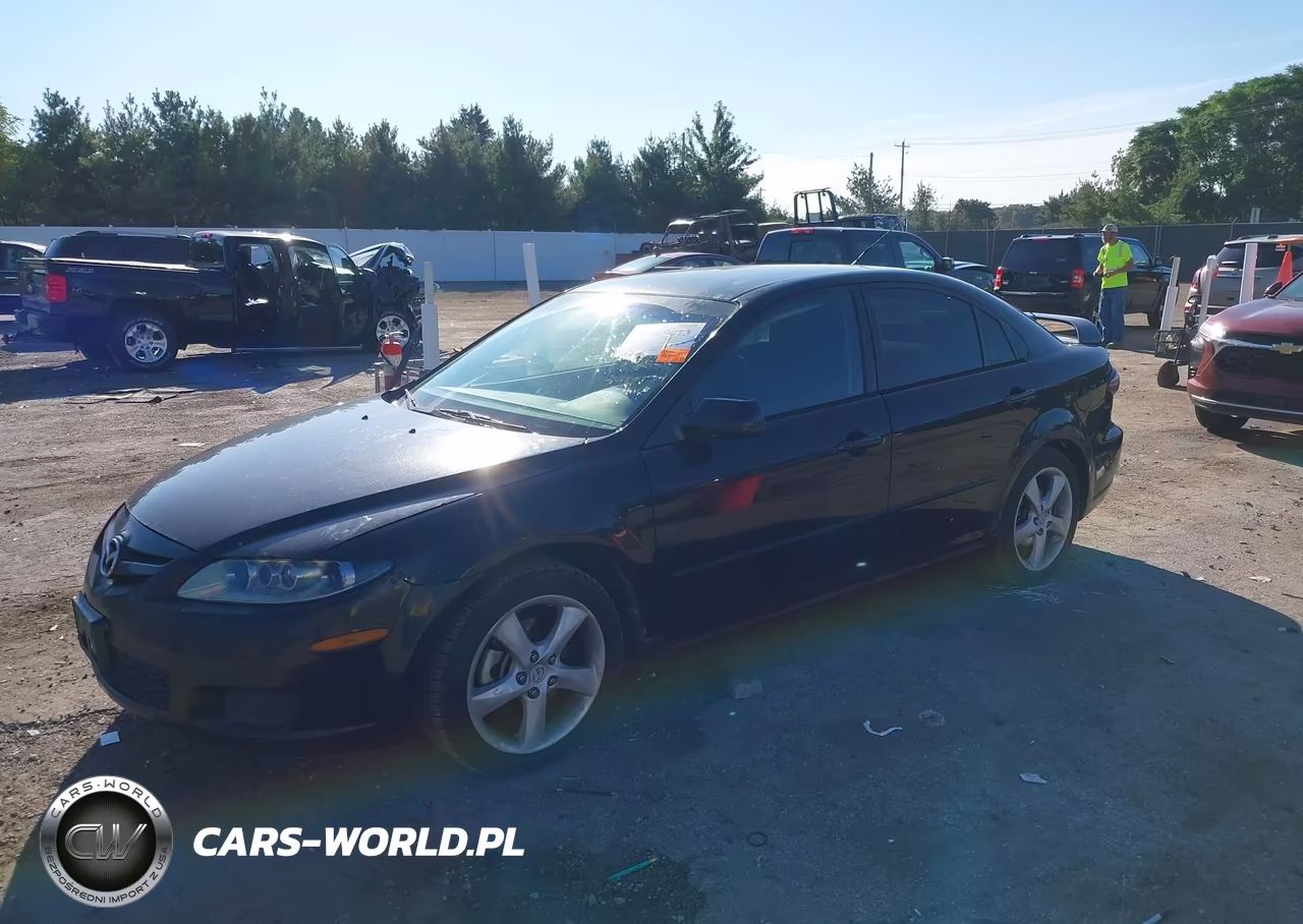 2007 Mazda Mazda6 I Sport Ve VIN:1YVHP84C675M56075 - 2