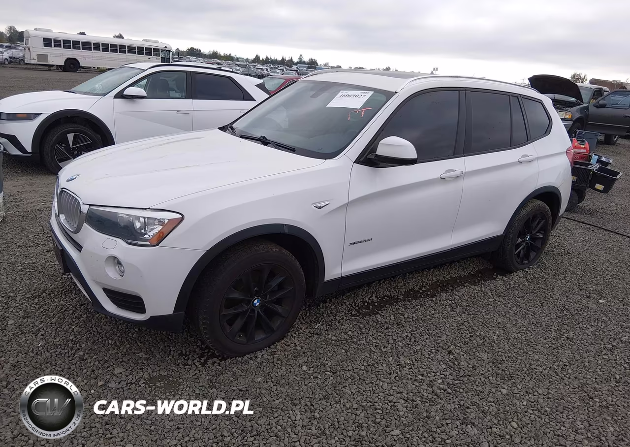 2015 BMW X3 xDrive28D VIN:5UXWY3C58F0E97904 - 2