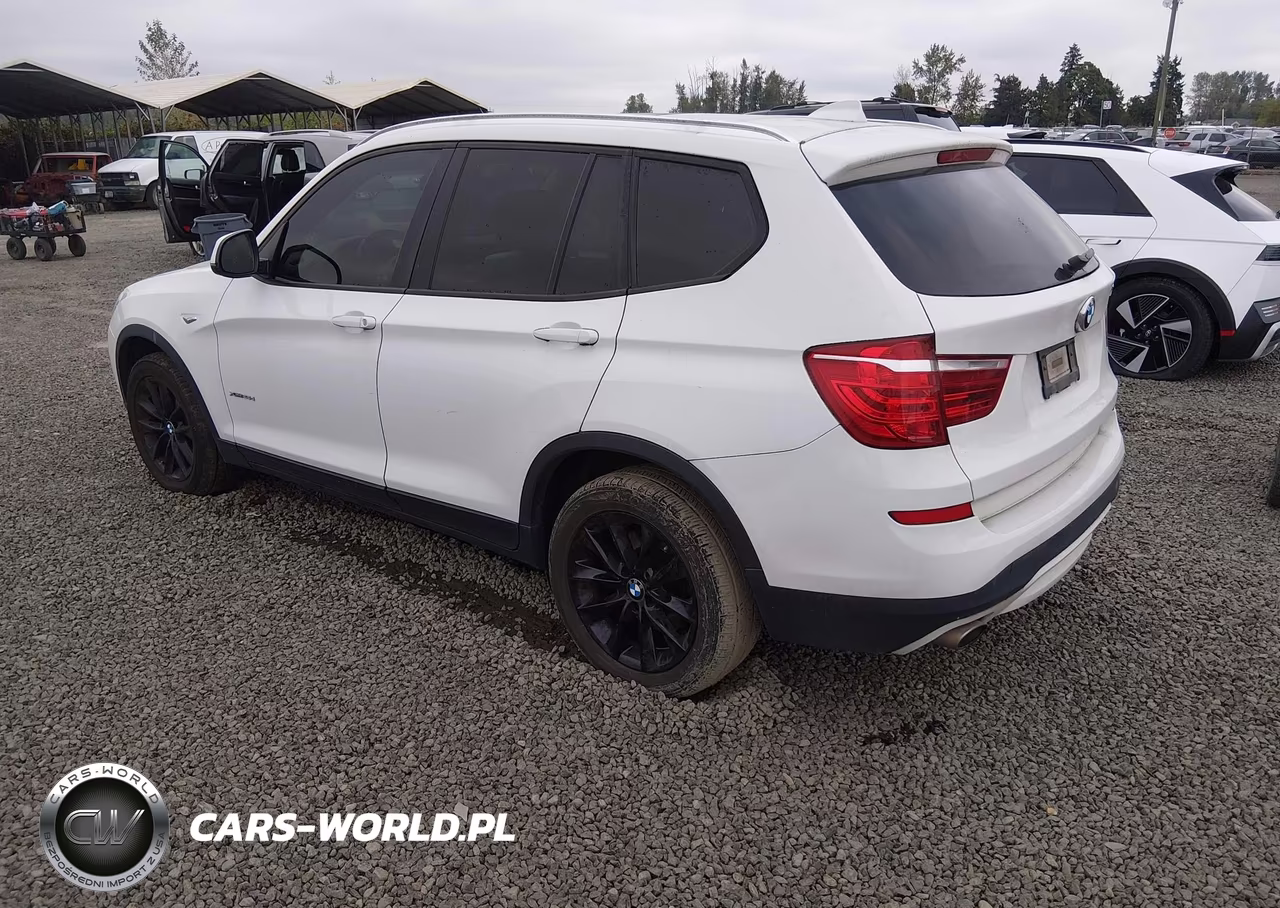 2015 BMW X3 xDrive28D VIN:5UXWY3C58F0E97904 - 3