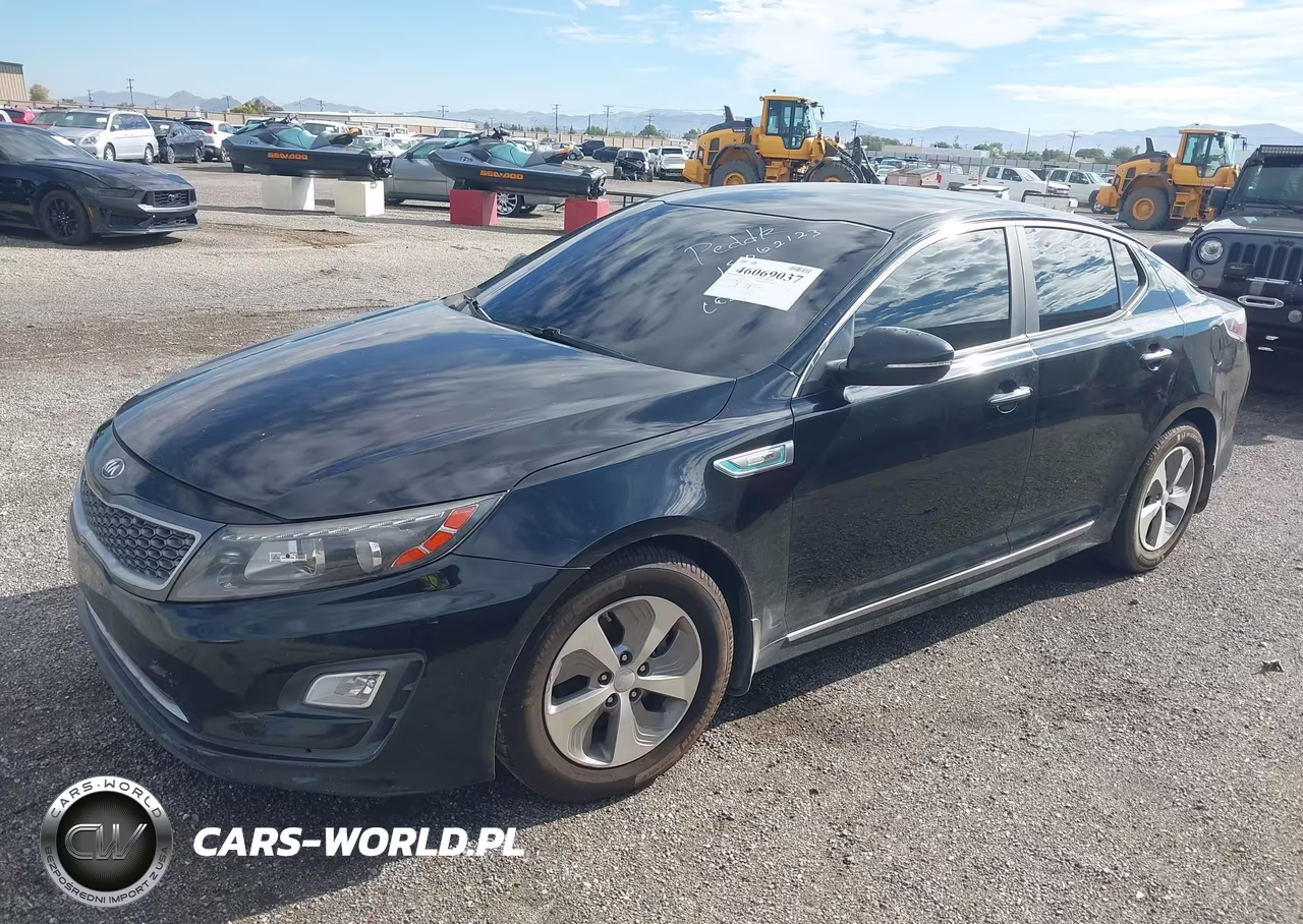 2016 Kia Optima Hybrid VIN:KNAGM4AD1G5096713 - 2