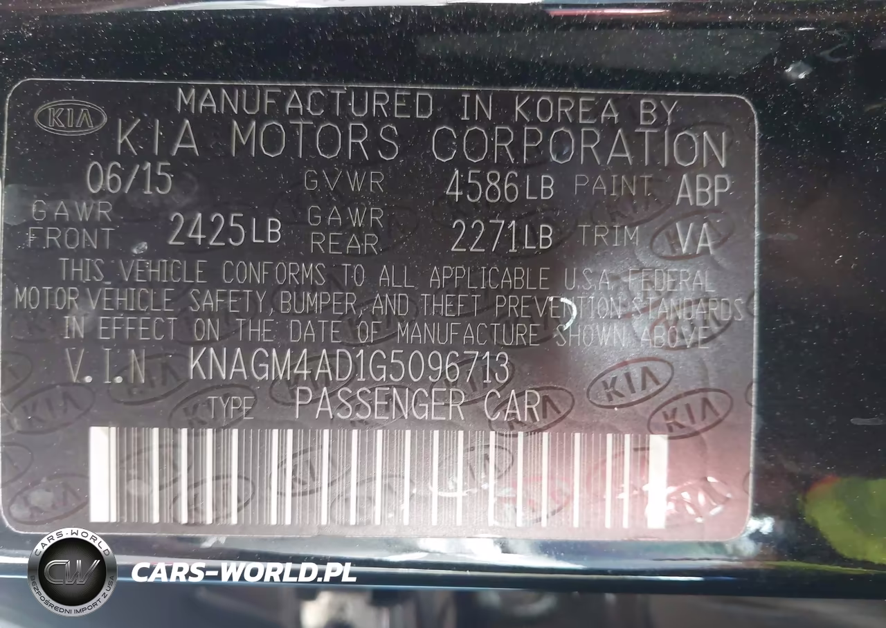 2016 Kia Optima Hybrid VIN:KNAGM4AD1G5096713 - 9