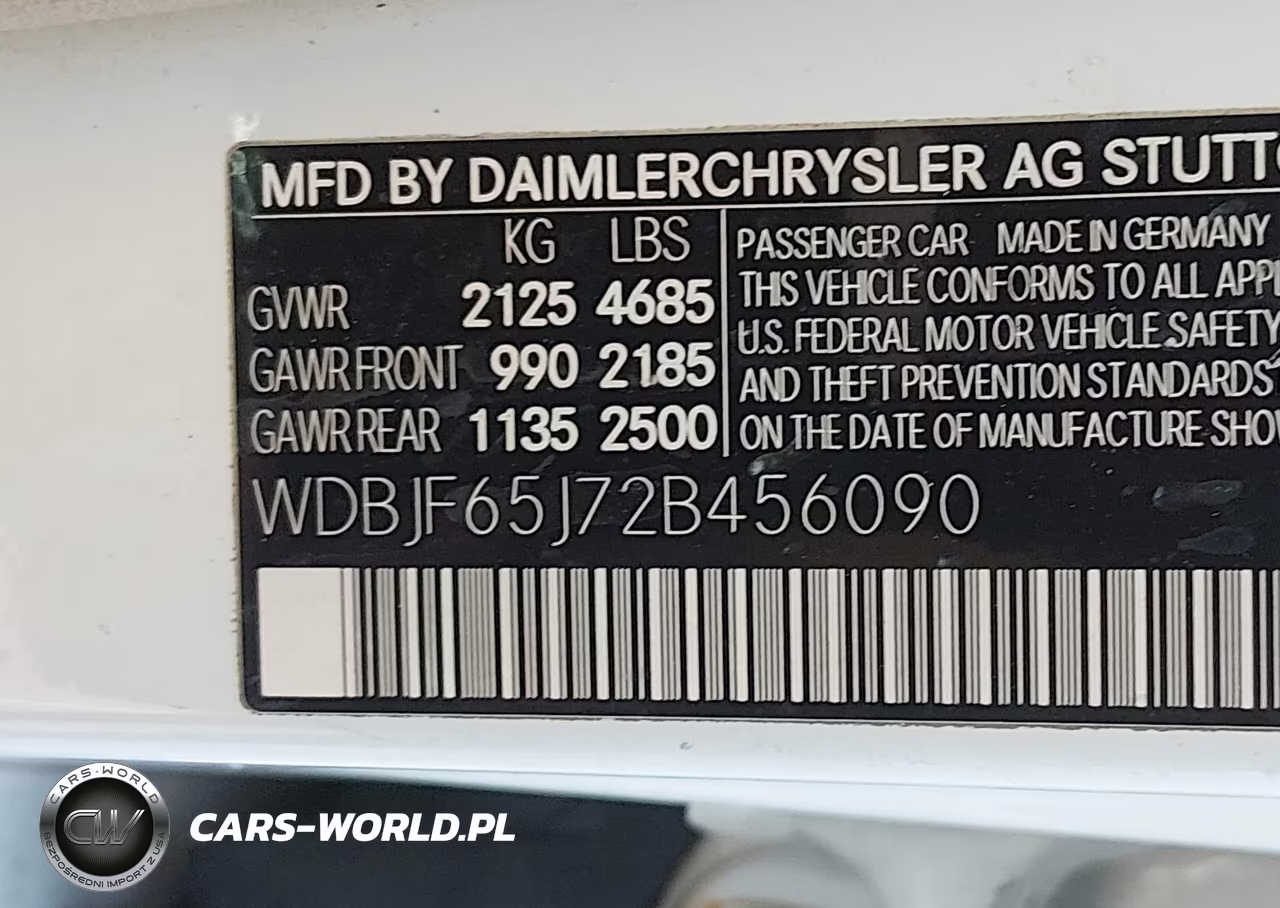 2002 Mercedes-Benz E 320 Special Edition VIN:WDBJF65J72B456090 - 9