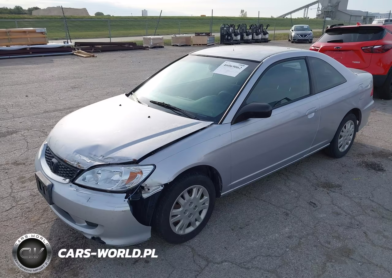 2004 Honda Civic Lx VIN:1HGEM21514L022210 - 2
