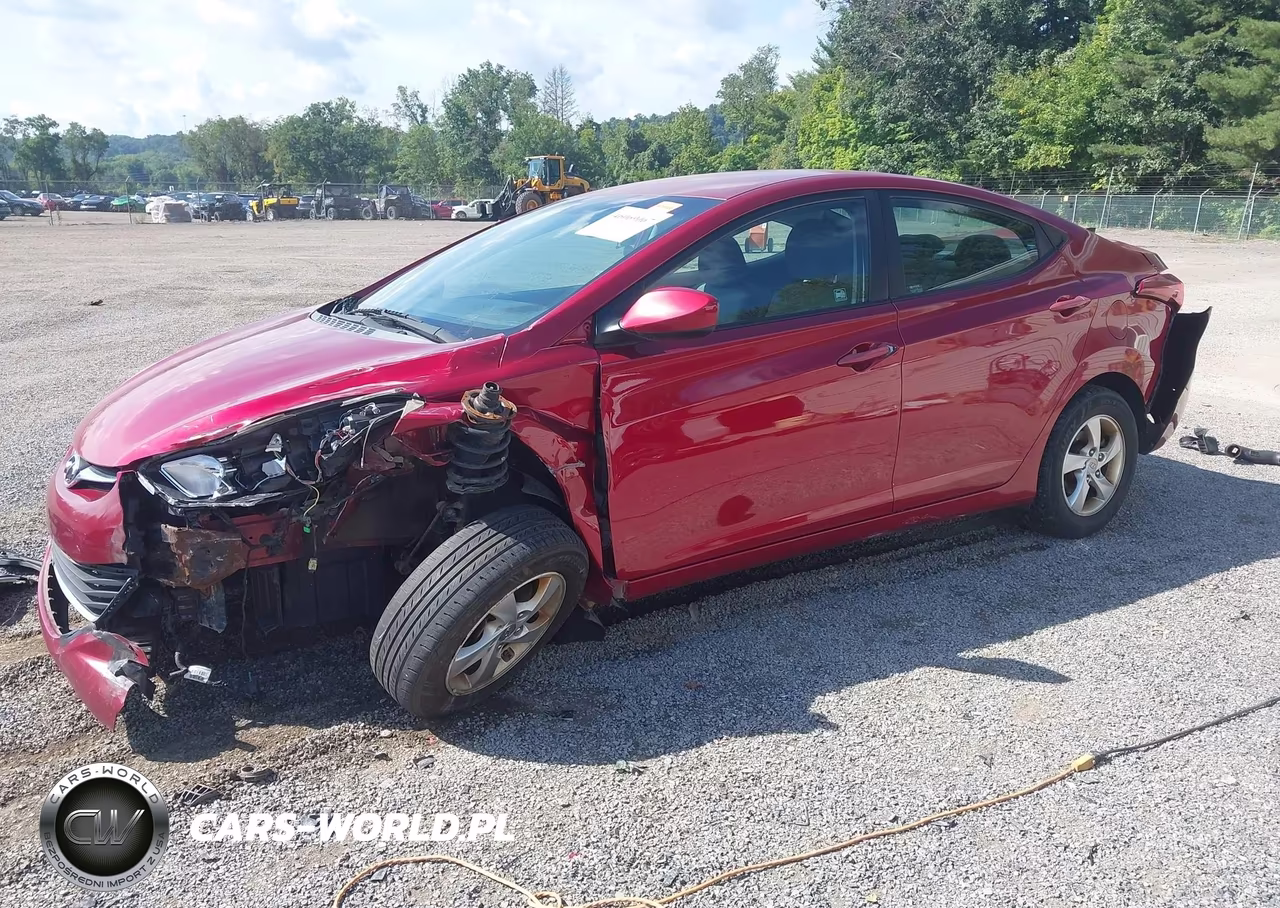 2015 Hyundai Elantra Se VIN:5NPDH4AE4FH548459 - 2