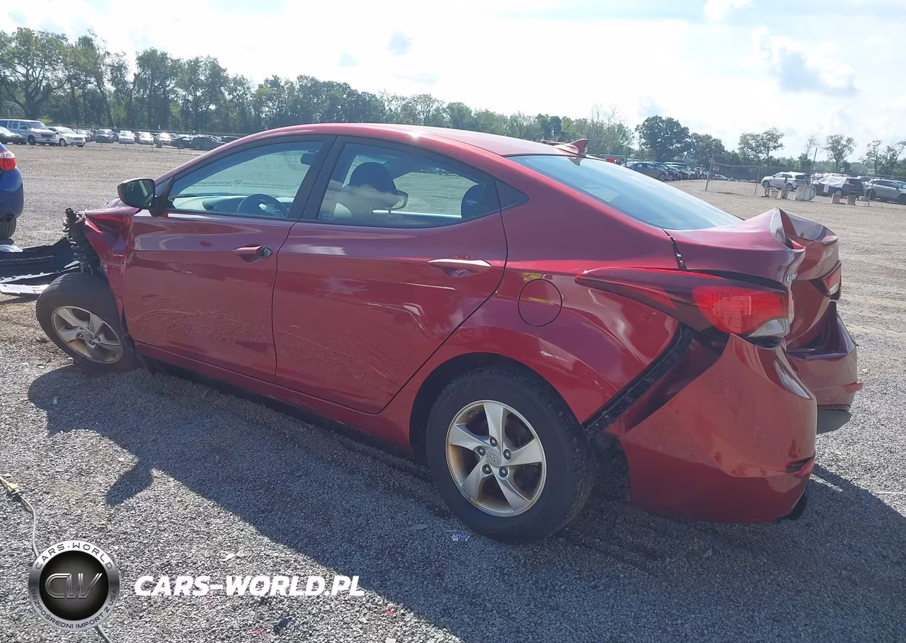 2015 Hyundai Elantra Se VIN:5NPDH4AE4FH548459 - 3
