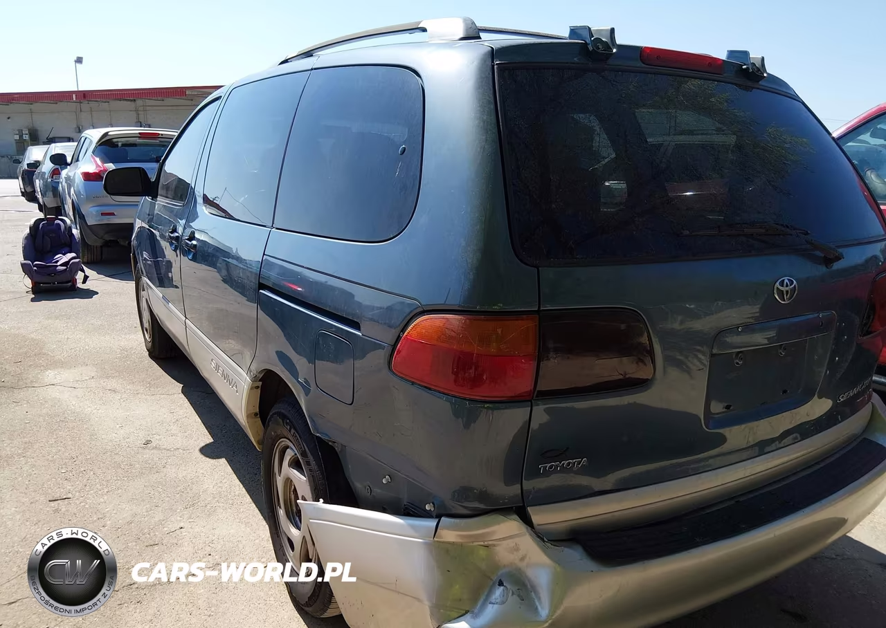 2000 Toyota Sienna Xle VIN:4T3ZF13C4YU317871 - 3