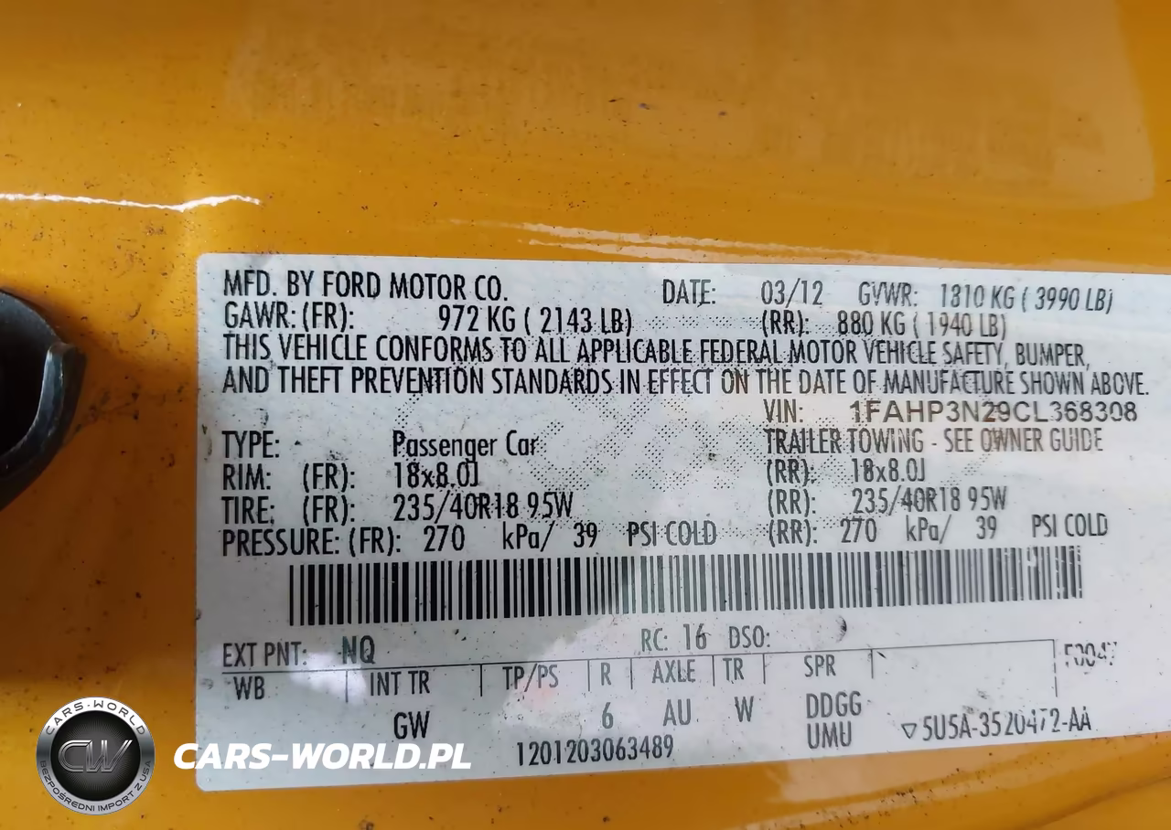 2012 Ford Focus Titanium VIN:1FAHP3N29CL368308 - 9