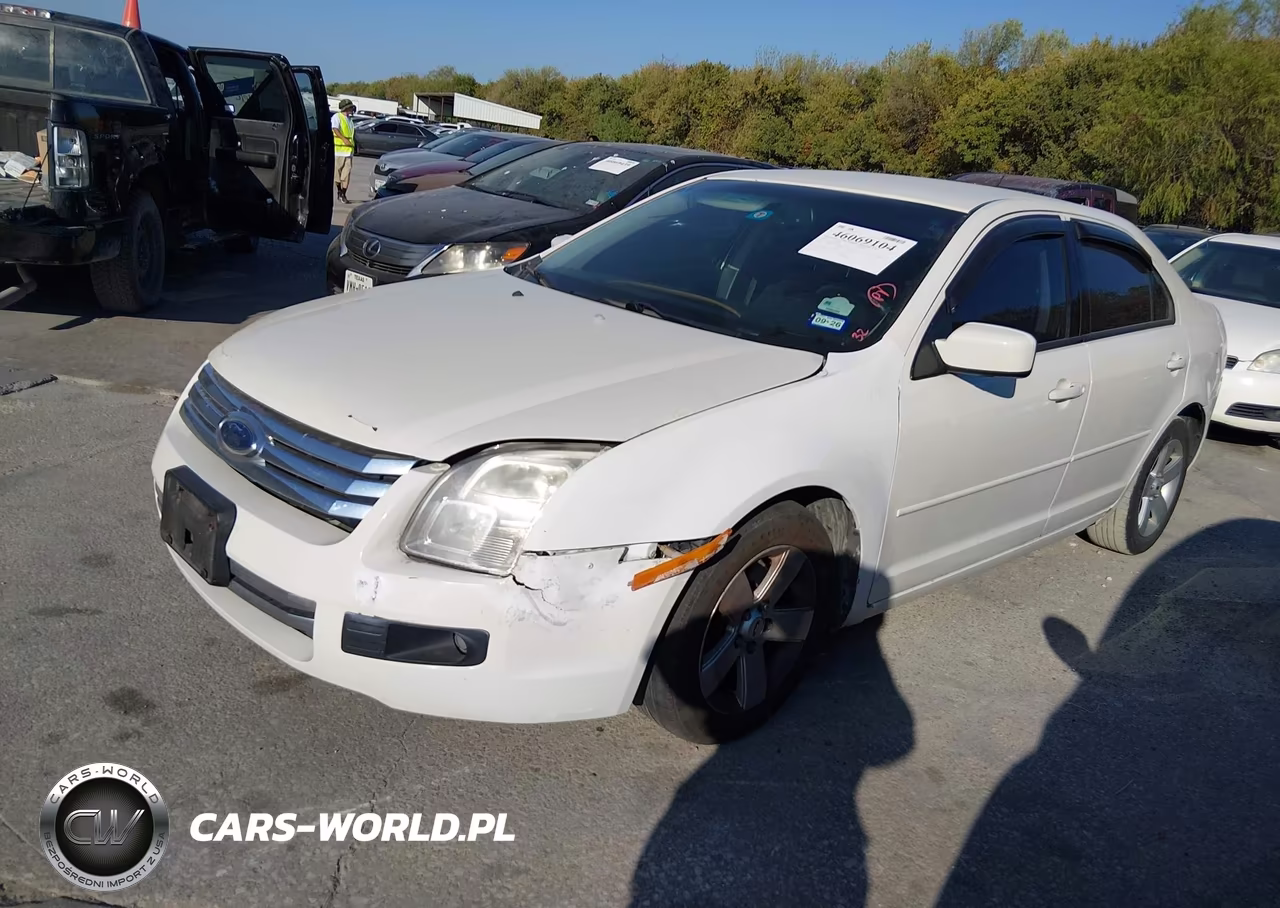 2008 Ford Fusion Se VIN:3FAHP07Z68R191167 - 2