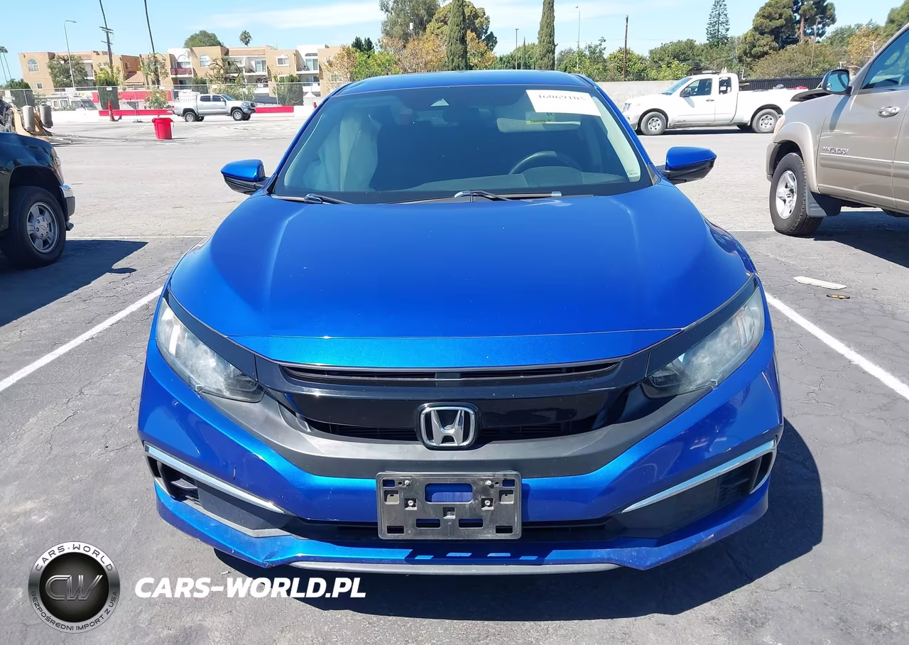 2020 Honda Civic Lx VIN:2HGFC2F63LH545040 - 12