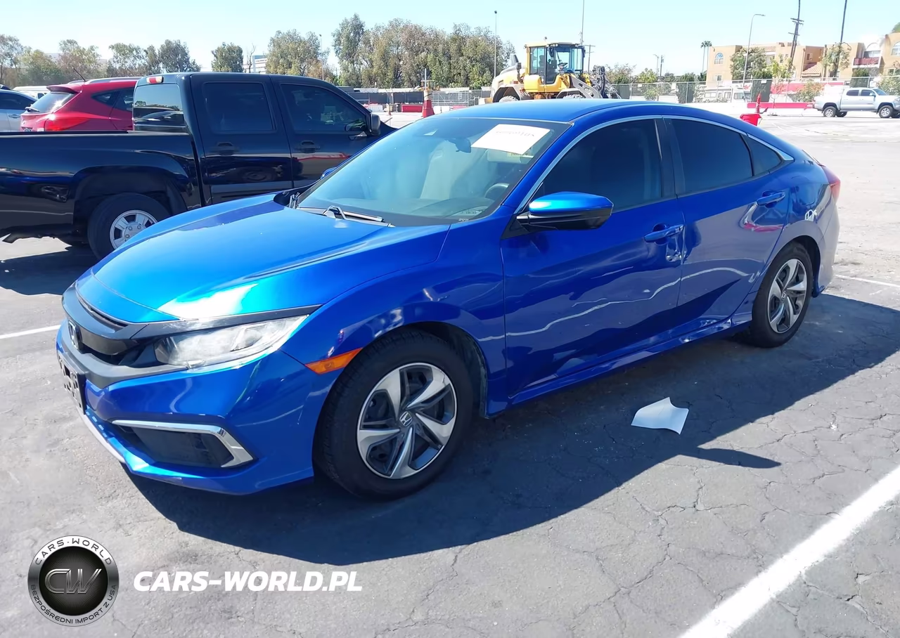 2020 Honda Civic Lx VIN:2HGFC2F63LH545040 - 2