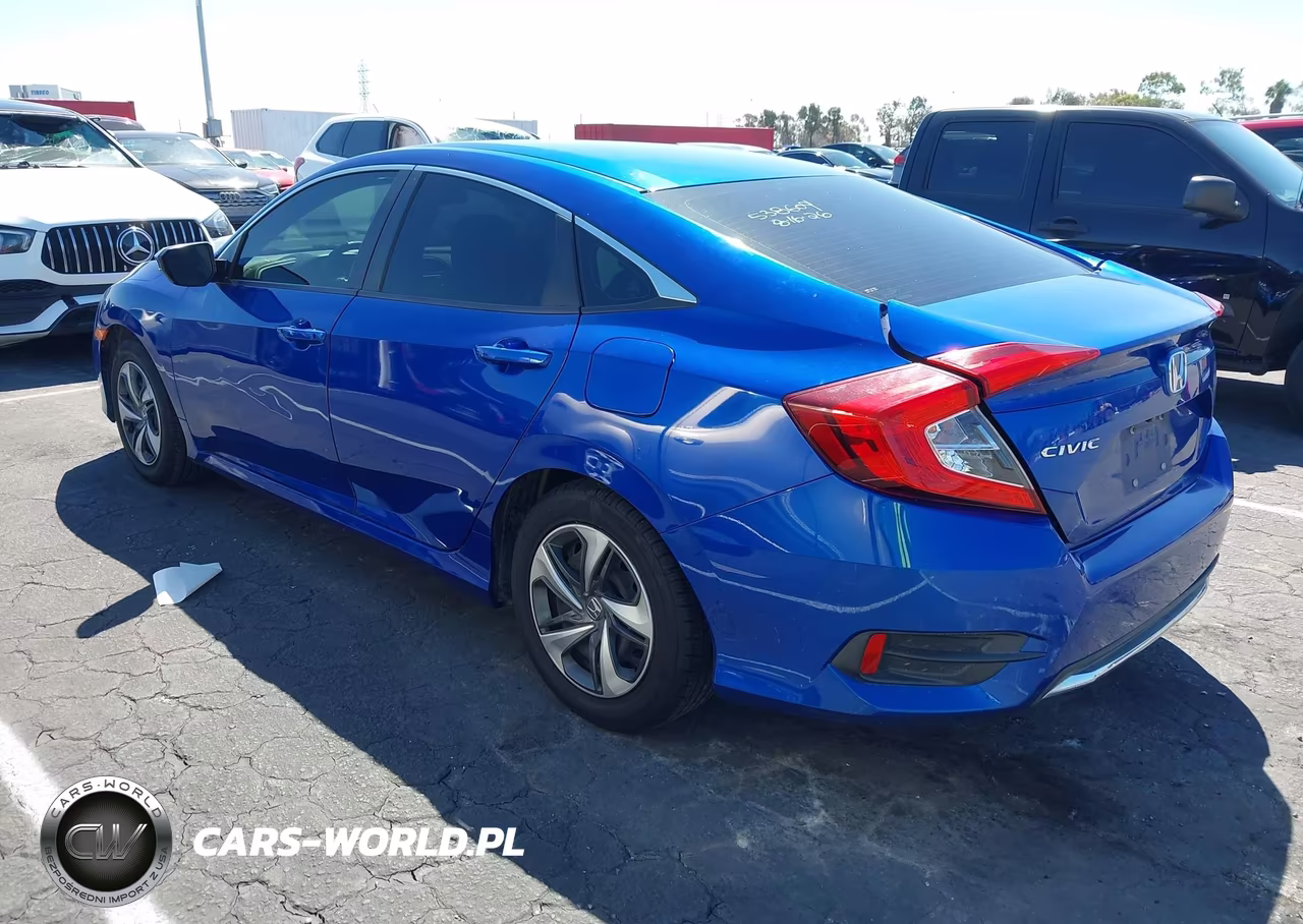 2020 Honda Civic Lx VIN:2HGFC2F63LH545040 - 3