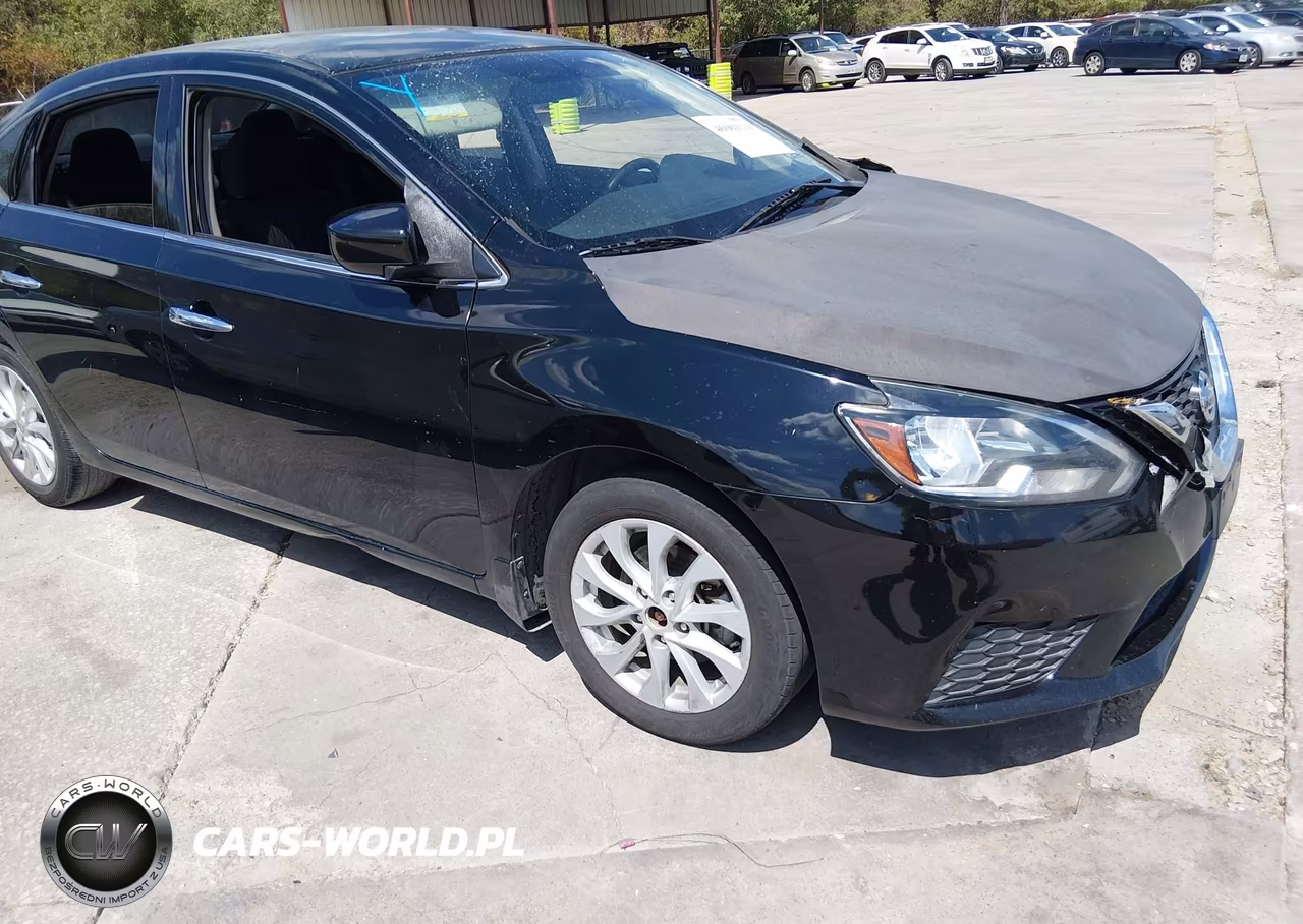 2018 Nissan Sentra Sv VIN:3N1AB7AP6JY305516 - 1