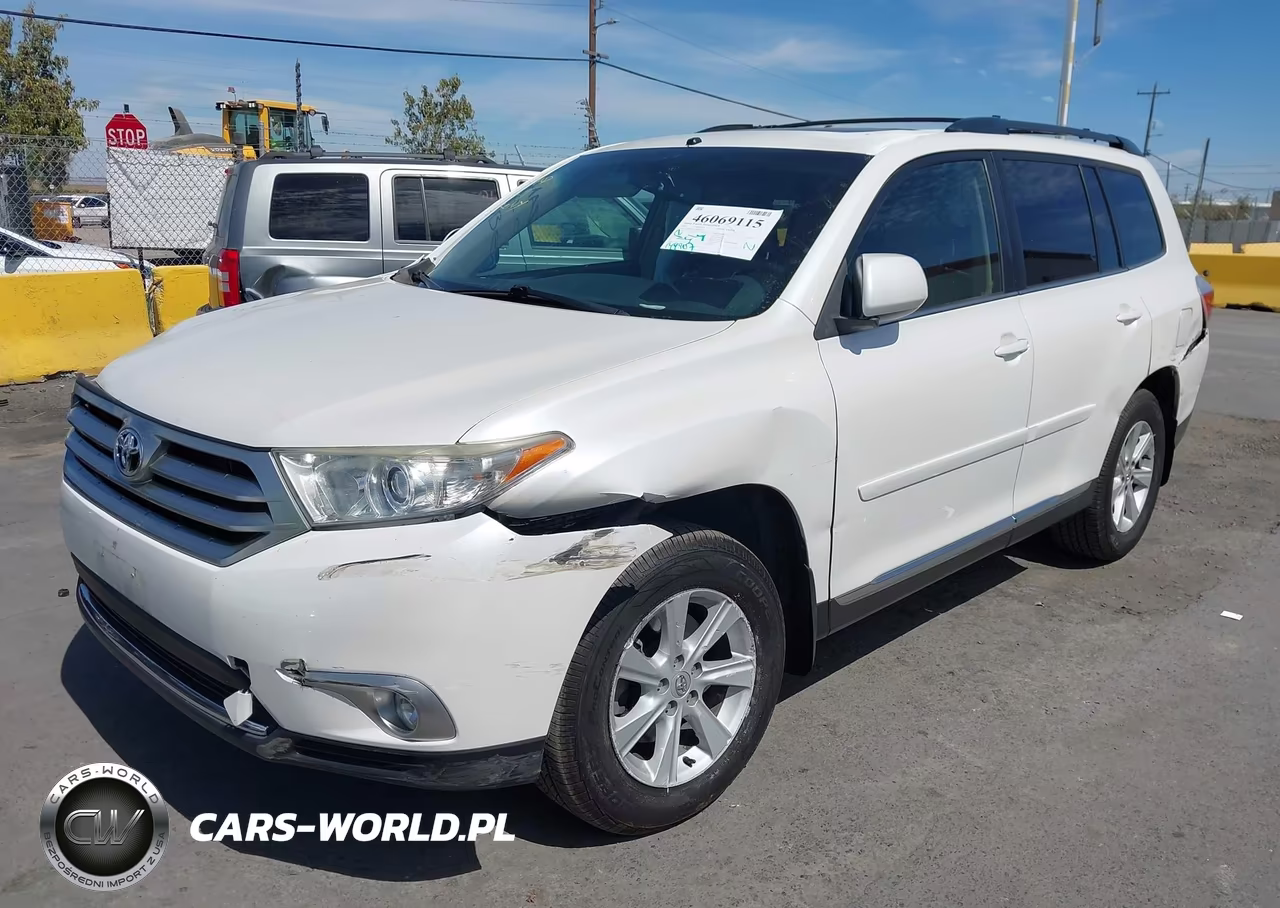 2013 Toyota Highlander Se V6 VIN:5TDBK3EH5DS229635 - 2