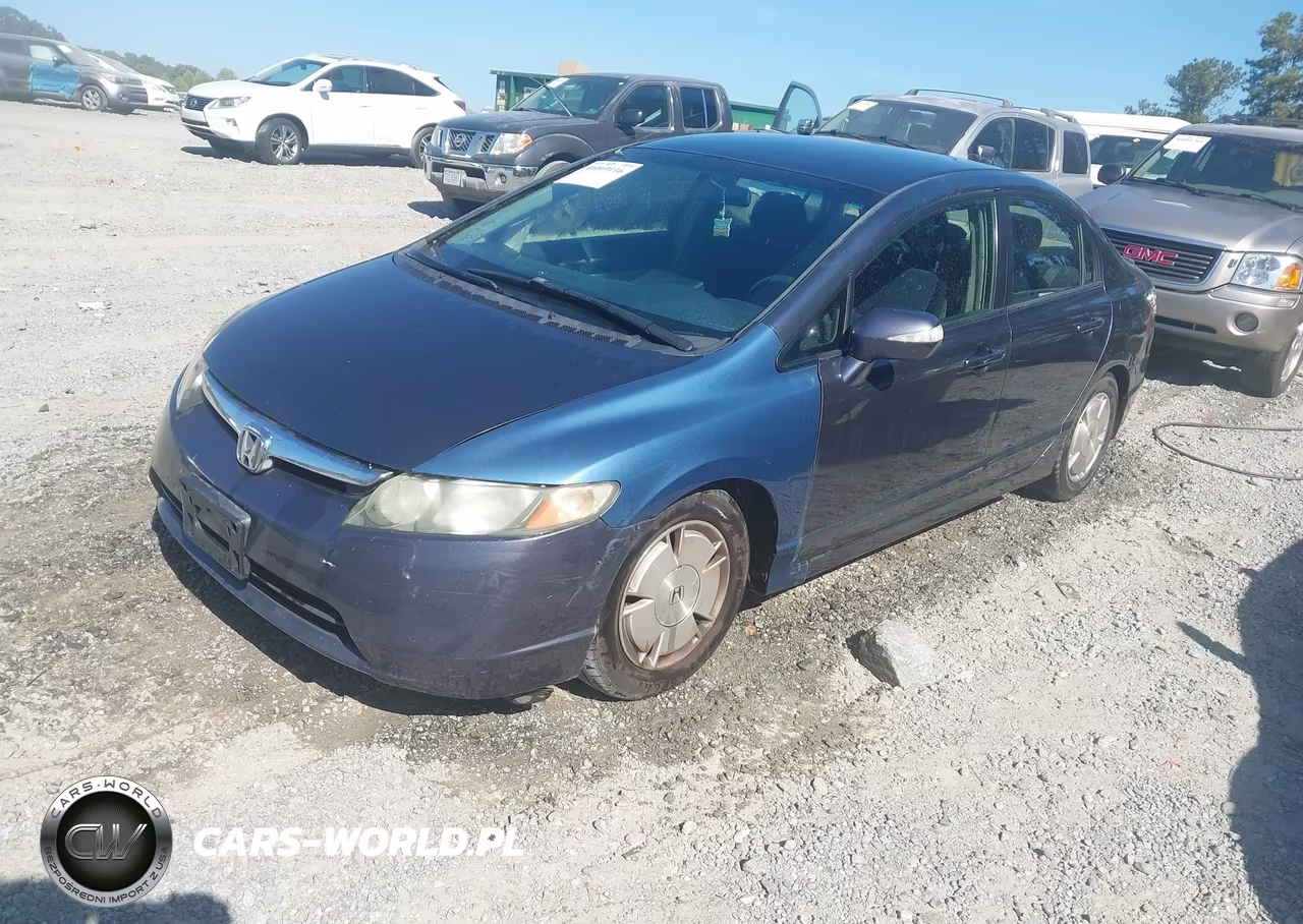 2006 Honda Civic Hybrid VIN:JHMFA362X6S030491 - 2