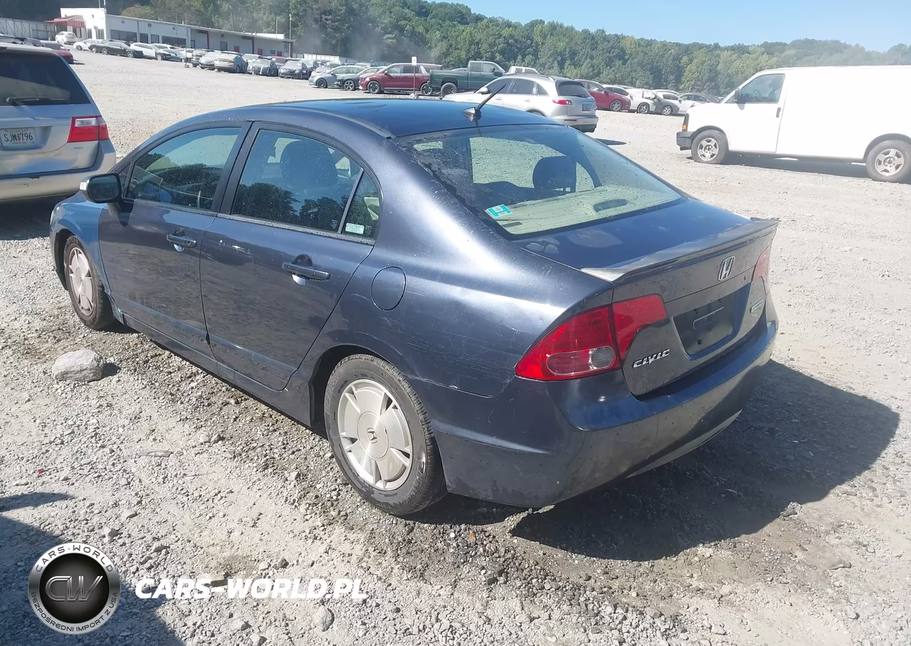 2006 Honda Civic Hybrid VIN:JHMFA362X6S030491 - 3