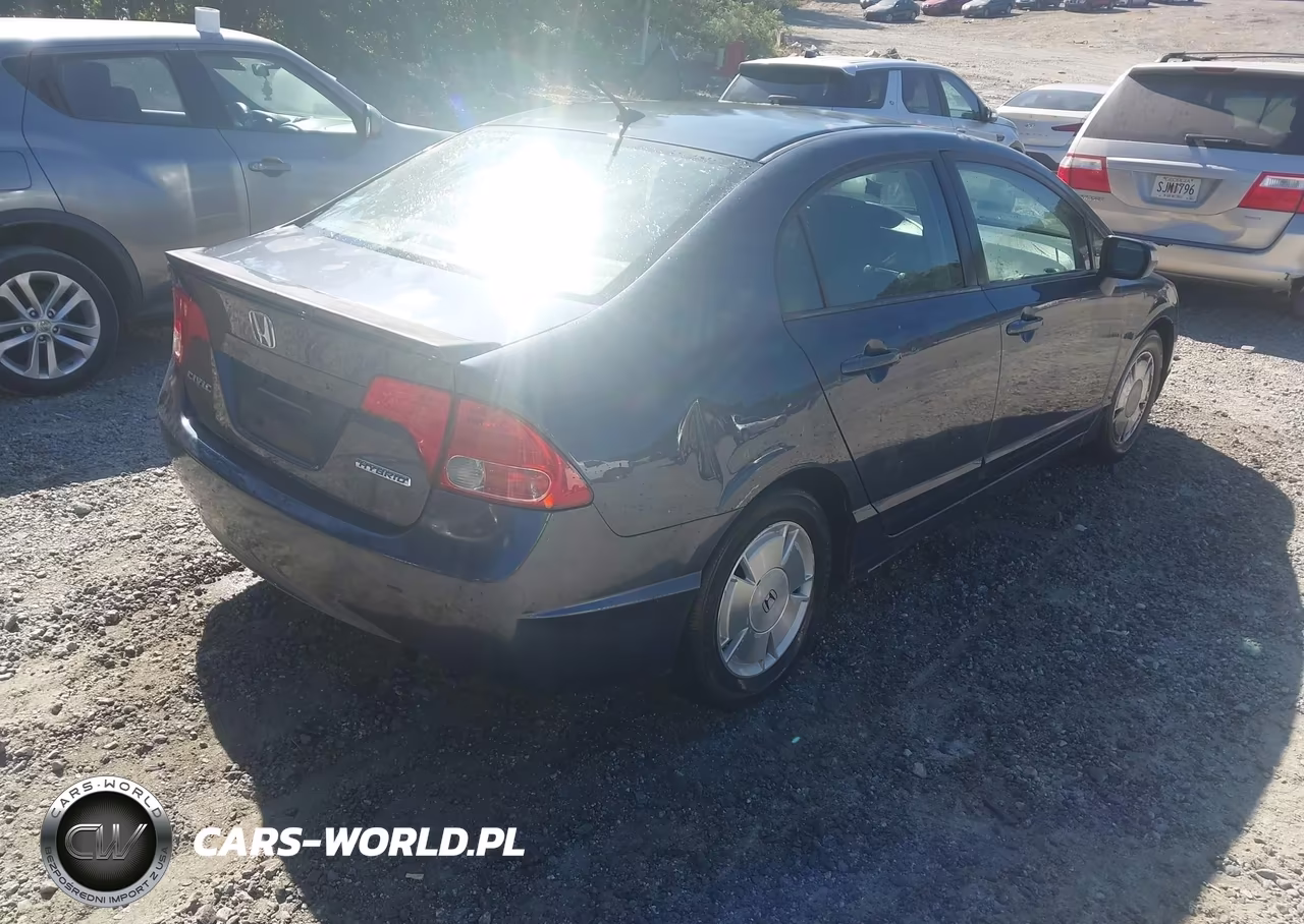 2006 Honda Civic Hybrid VIN:JHMFA362X6S030491 - 4