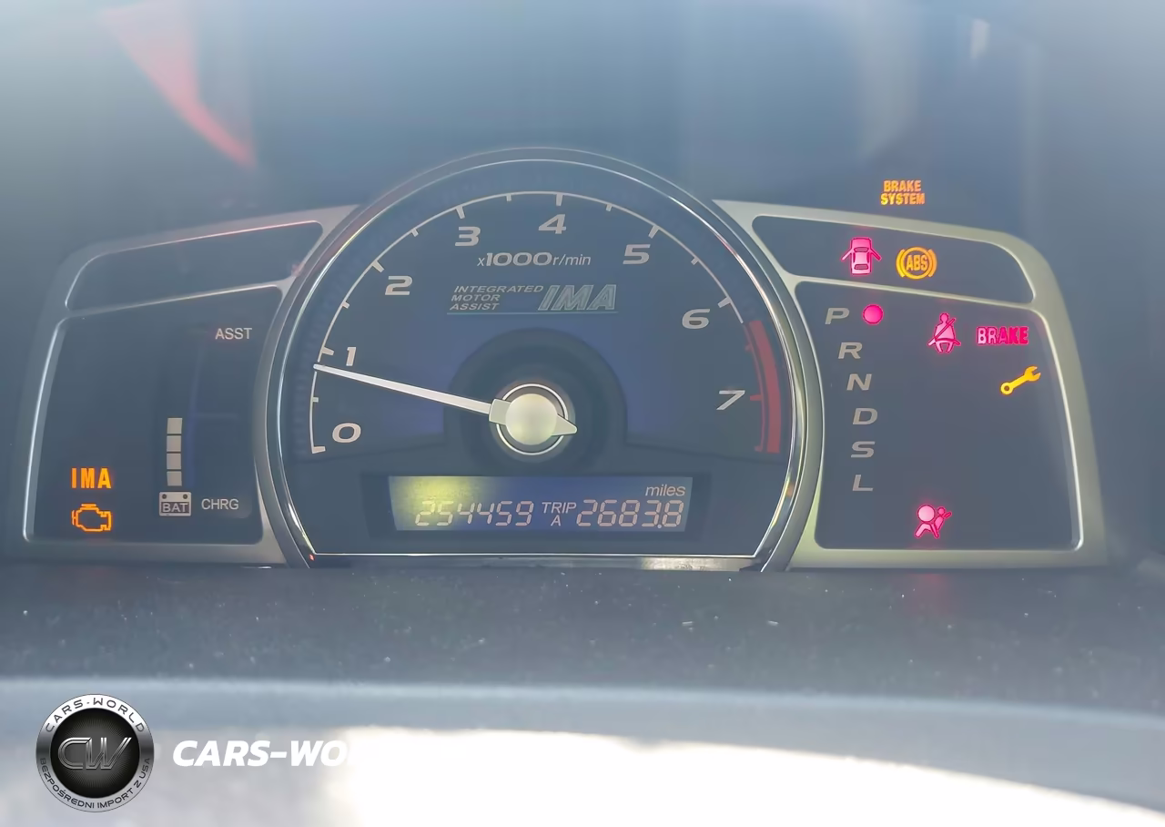 2006 Honda Civic Hybrid VIN:JHMFA362X6S030491 - 7