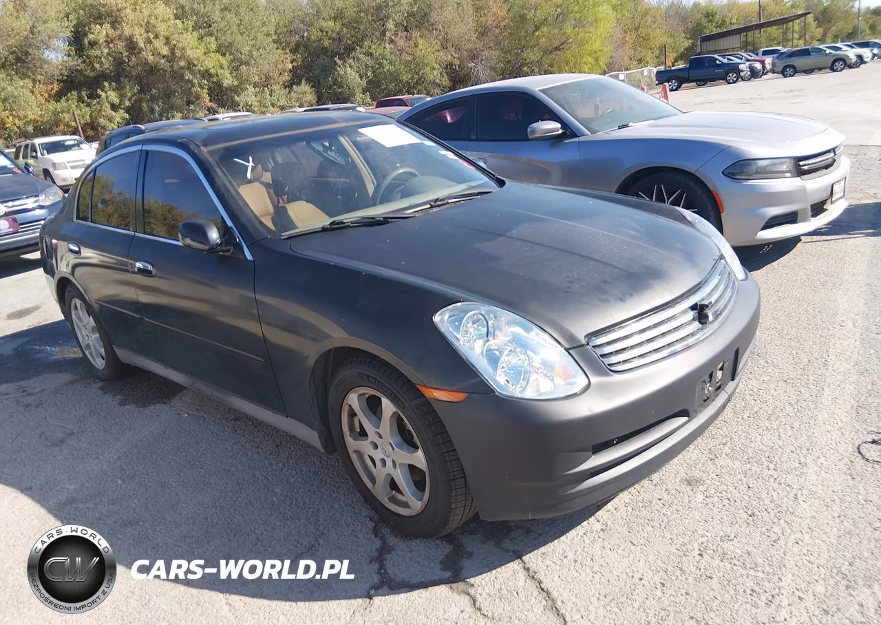 2003 Infiniti G35 Luxury Leather VIN:JNKCV51E13M004589 - 1