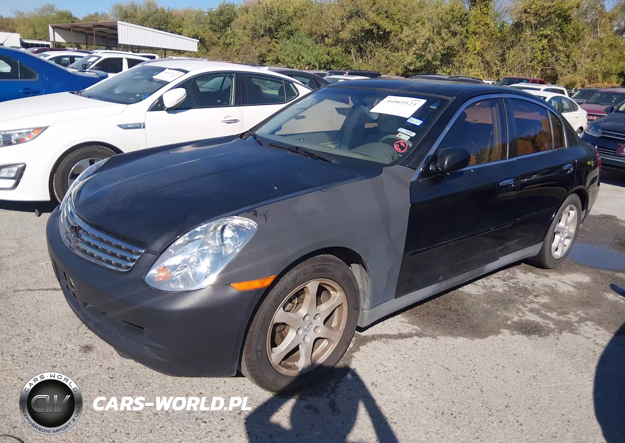2003 Infiniti G35 Luxury Leather VIN:JNKCV51E13M004589 - 2