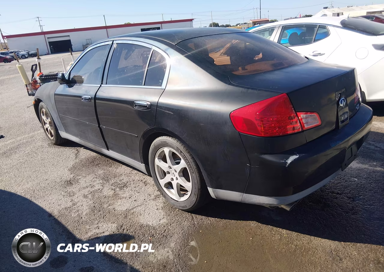 2003 Infiniti G35 Luxury Leather VIN:JNKCV51E13M004589 - 3