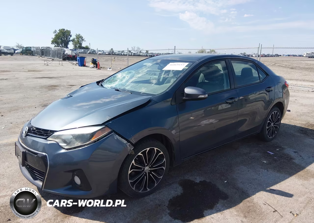 2016 Toyota Corolla S Plus VIN:5YFBURHE3GP395809 - 2