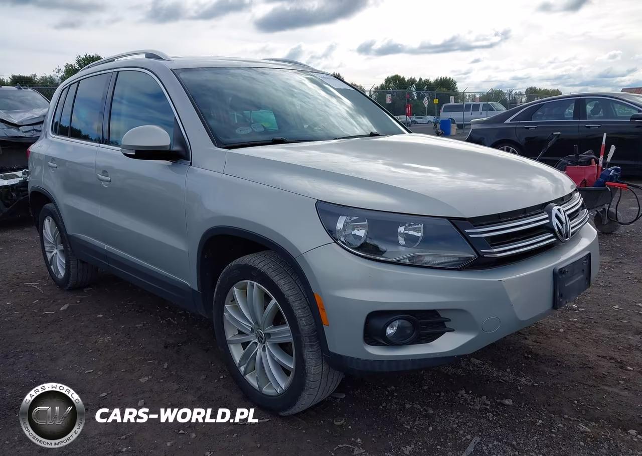 2013 Volkswagen Tiguan Se VIN:WVGBV7AX6DW509457 - 1
