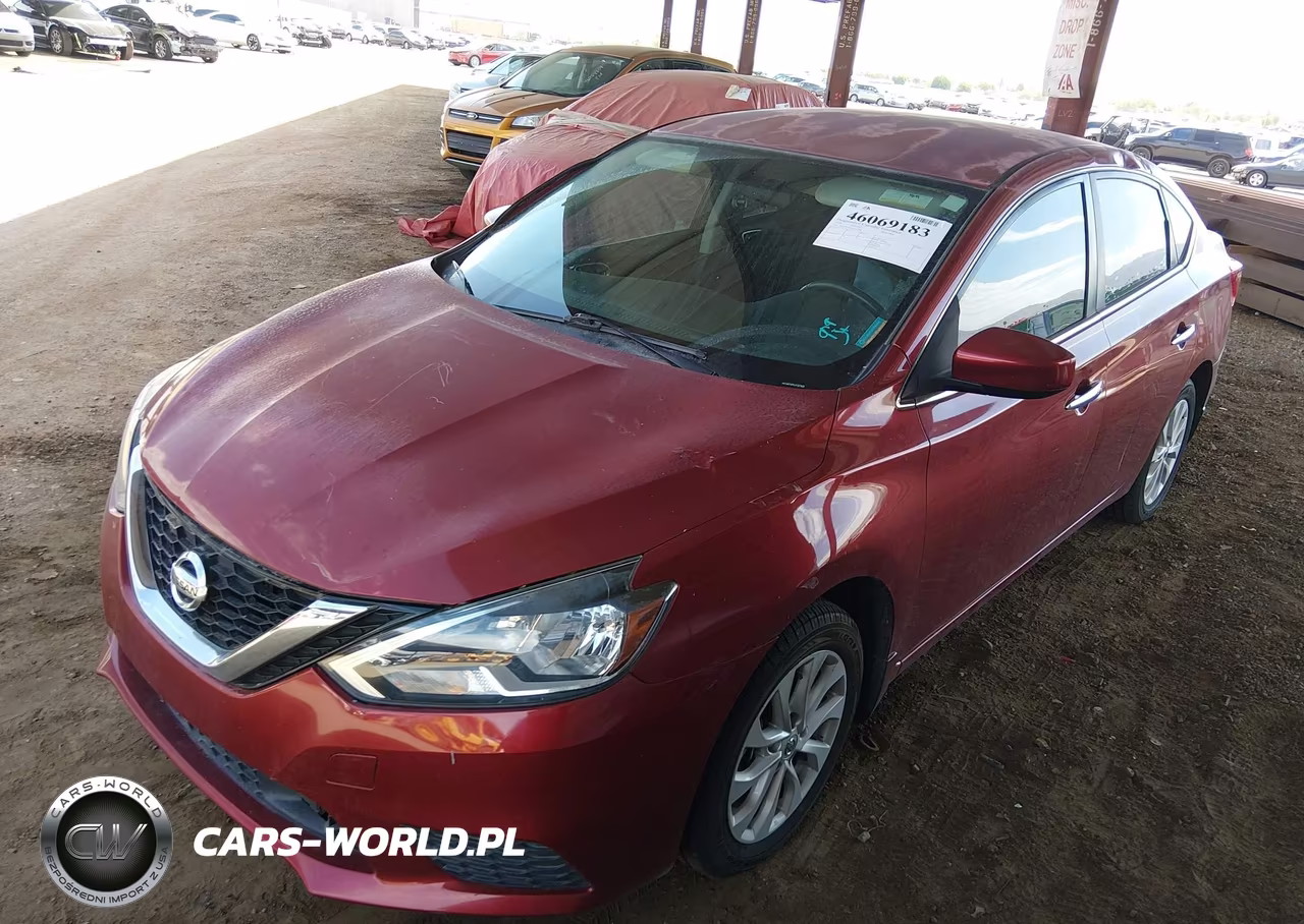 2018 Nissan Sentra Sv VIN:3N1AB7APXJY227628 - 2