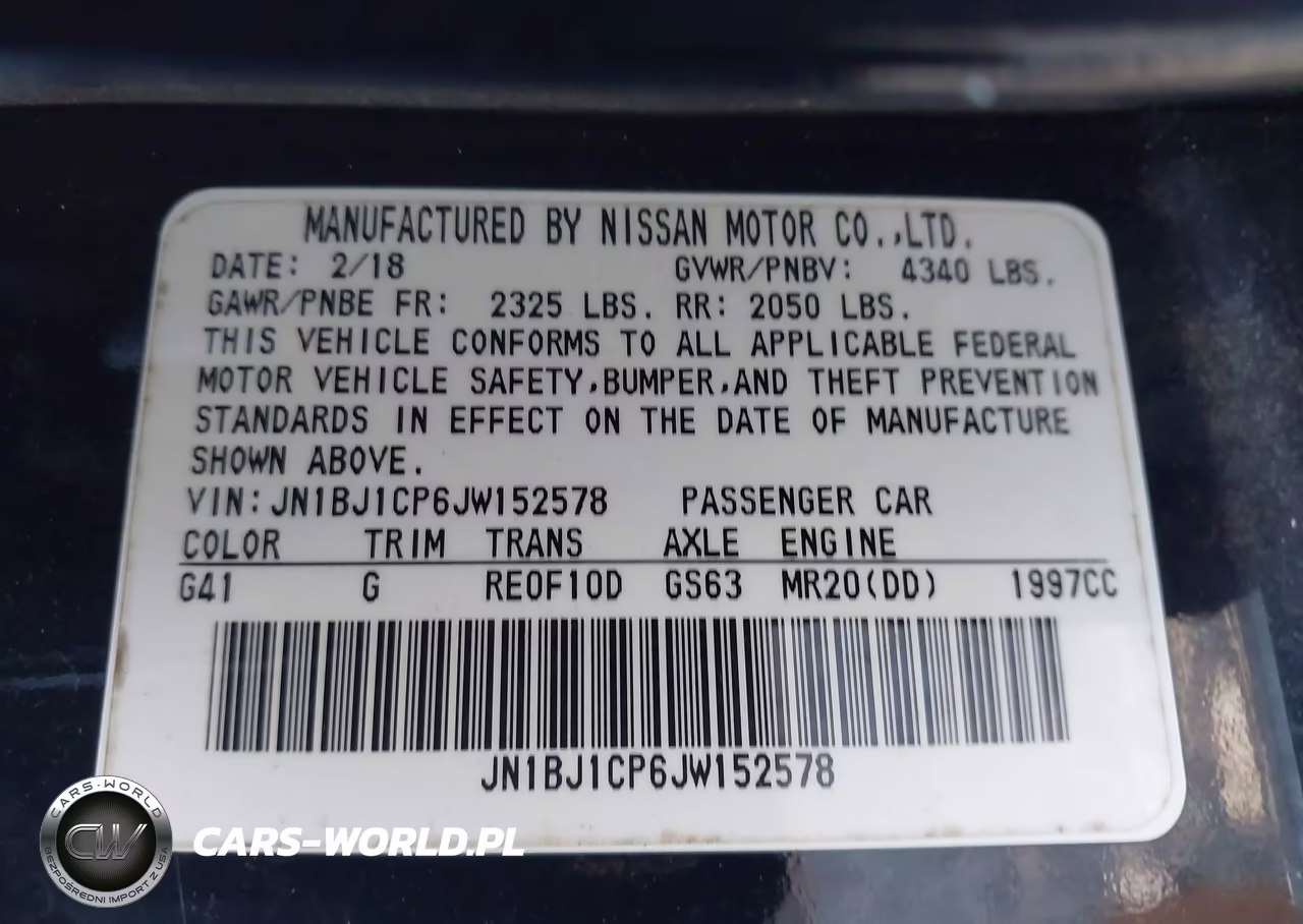 2018 Nissan Rogue Sport S VIN:JN1BJ1CP6JW152578 - 9
