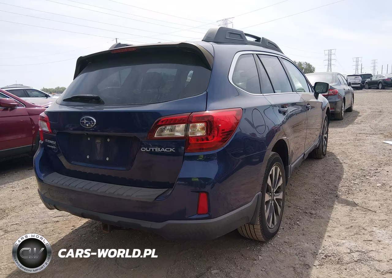2015 Subaru Outback 2.5I Limited VIN:4S4BSBNC1F3260492 - 4
