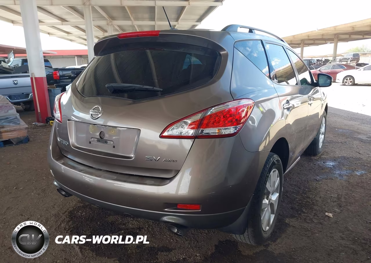 2013 Nissan Murano Sv VIN:JN8AZ1MW3DW315168 - 4