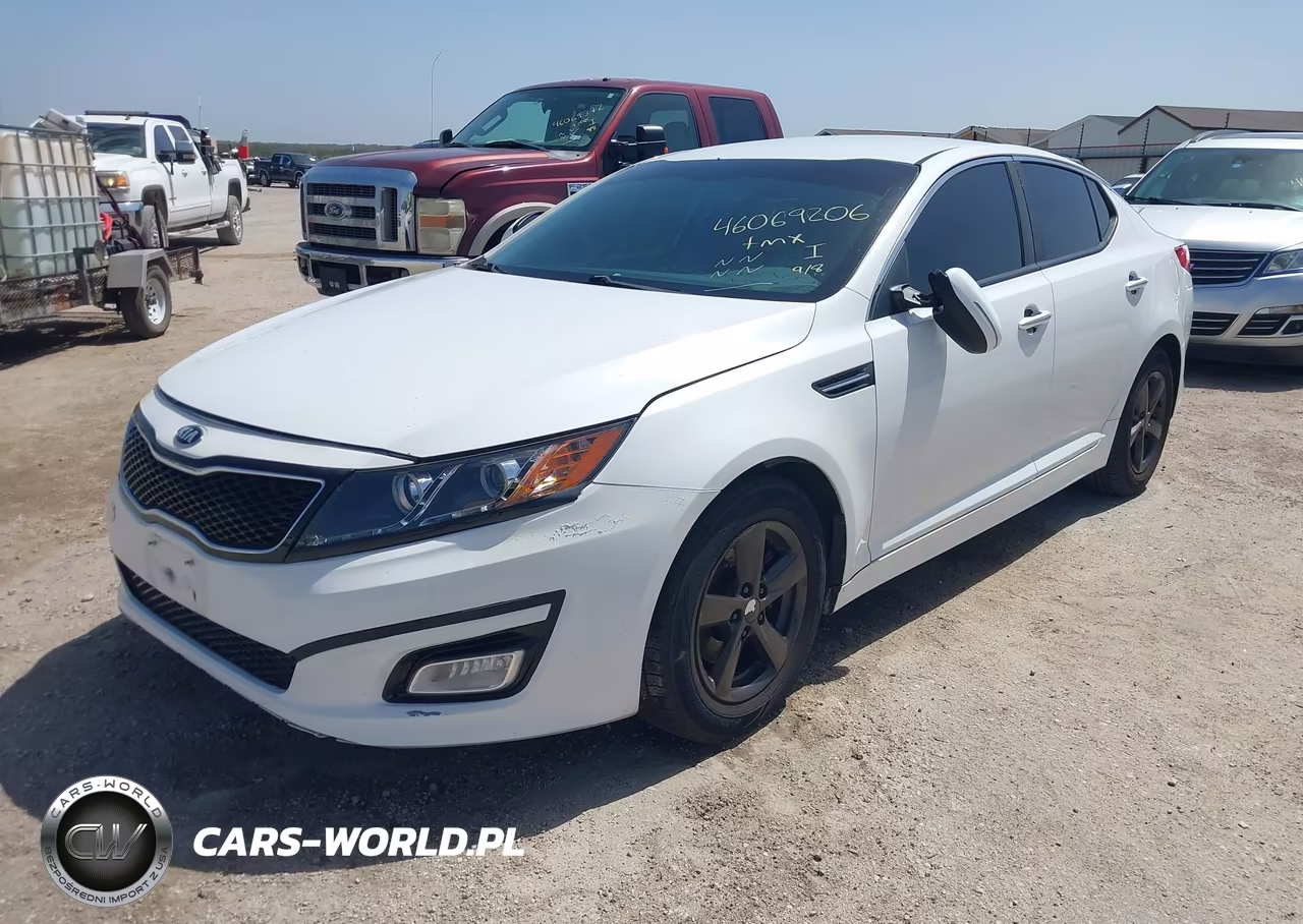 2014 Kia Optima Lx VIN:5XXGM4A78EG349953 - 2