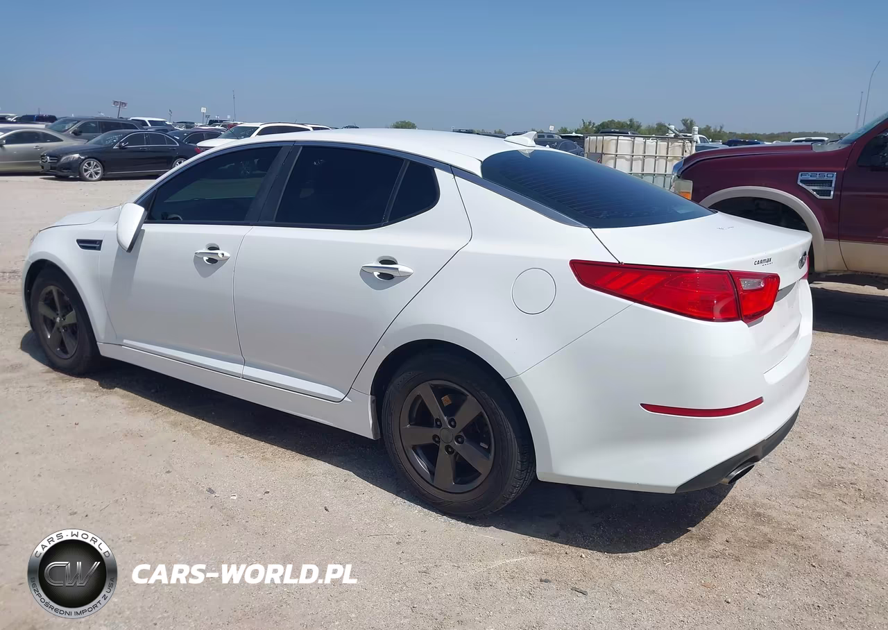 2014 Kia Optima Lx VIN:5XXGM4A78EG349953 - 3