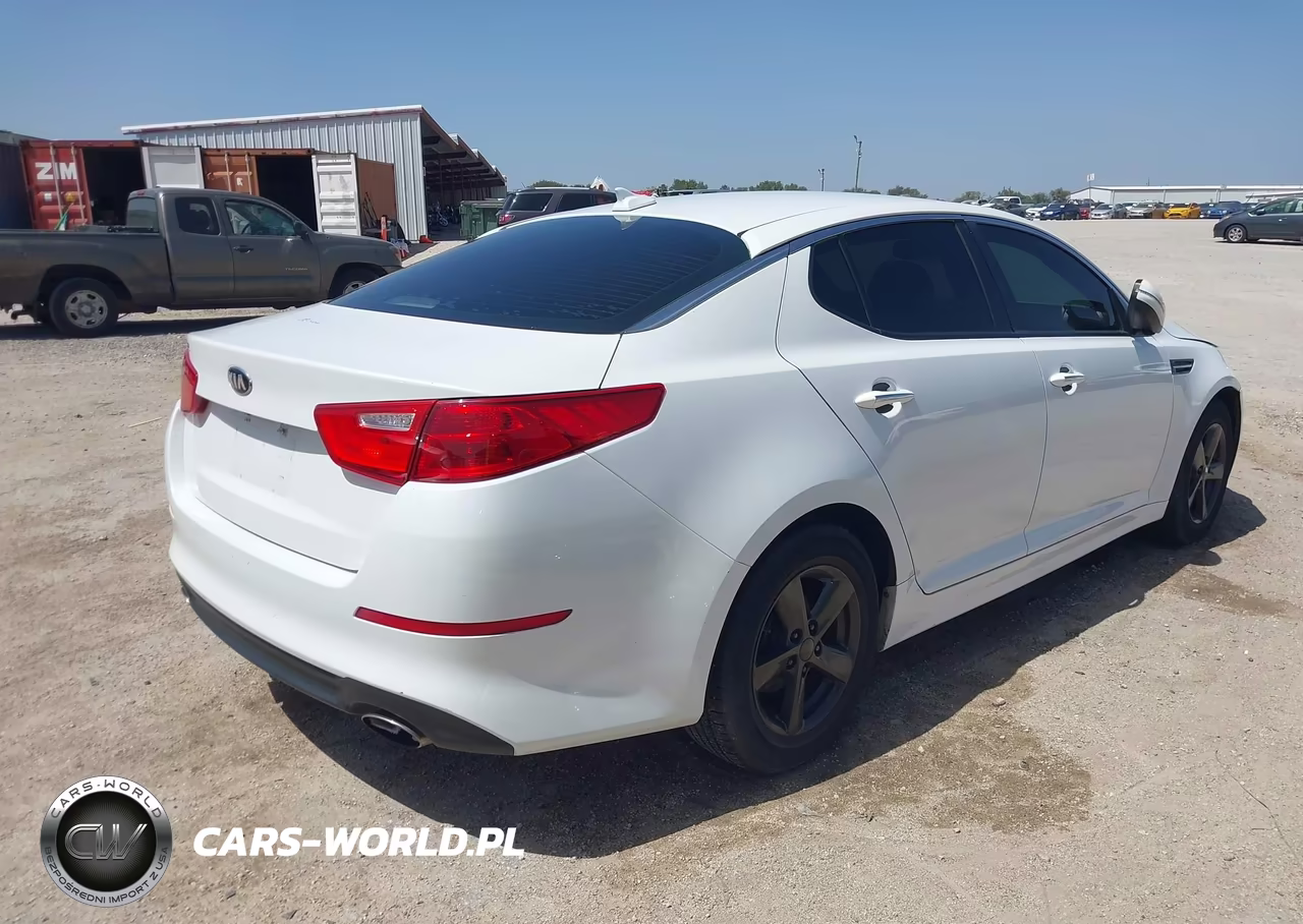 2014 Kia Optima Lx VIN:5XXGM4A78EG349953 - 4