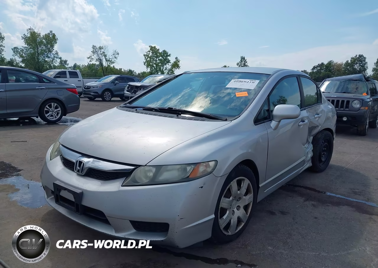 2009 Honda Civic Lx VIN:19XFA16599E048309 - 2