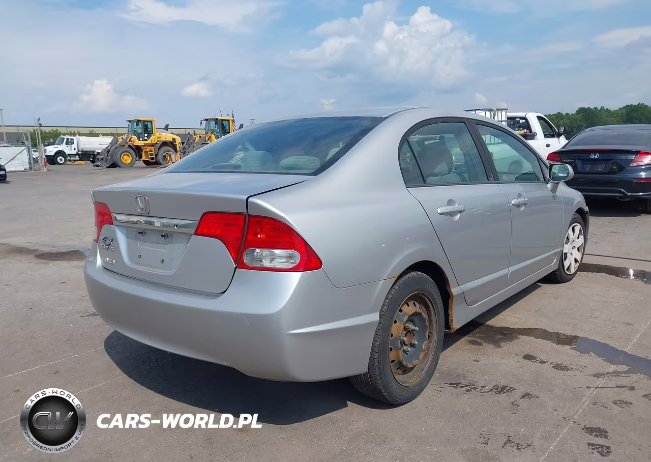 2009 Honda Civic Lx VIN:19XFA16599E048309 - 4