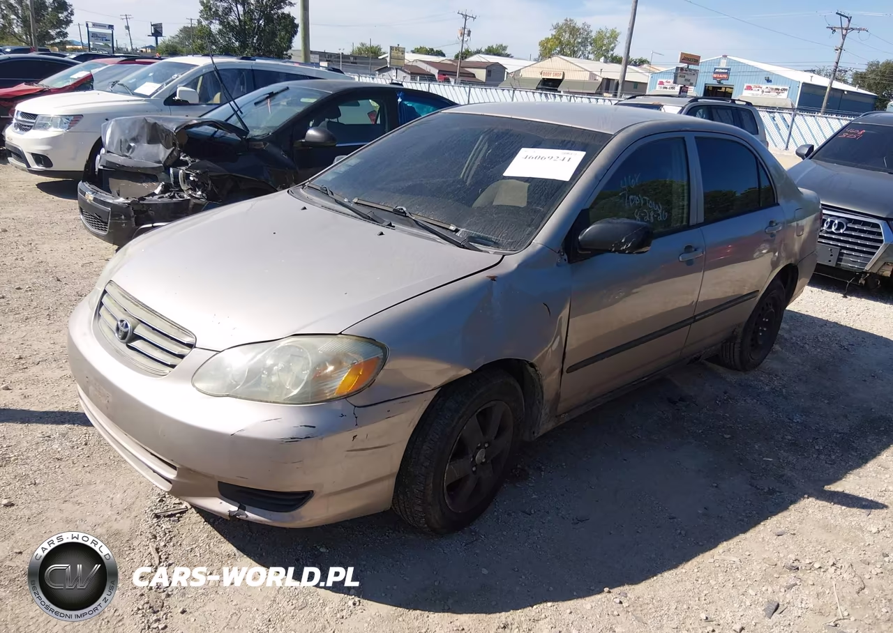 2003 Toyota Corolla Ce VIN:2T1BR32E63C018618 - 2