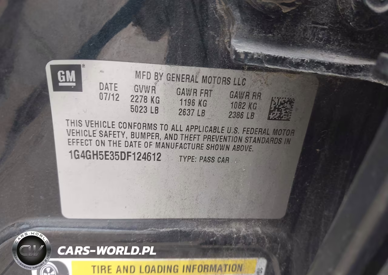 2013 Buick Lacrosse Premium 2 Group VIN:1G4GH5E35DF124612 - 9