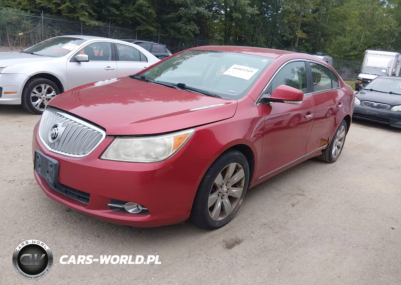 2012 Buick Lacrosse Leather Group VIN:1G4GL5E31CF350966 - 2