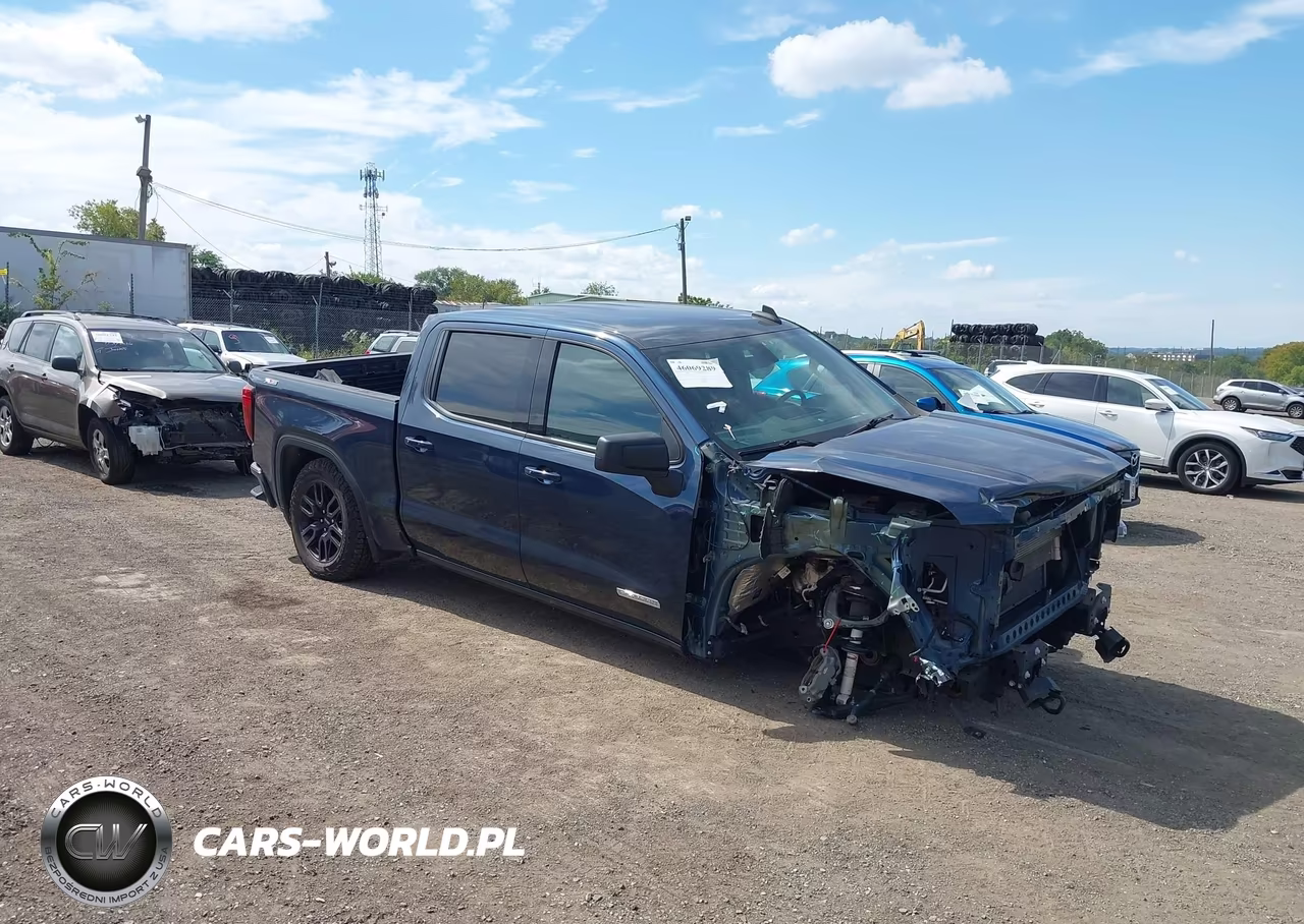 2022 GMC Sierra 1500 Limited 4Wd Short Box Elevation